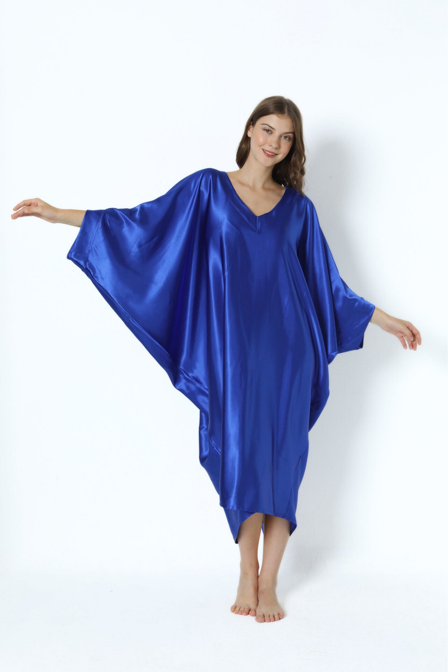 Royal Blue Dinasty Modern Kaftan