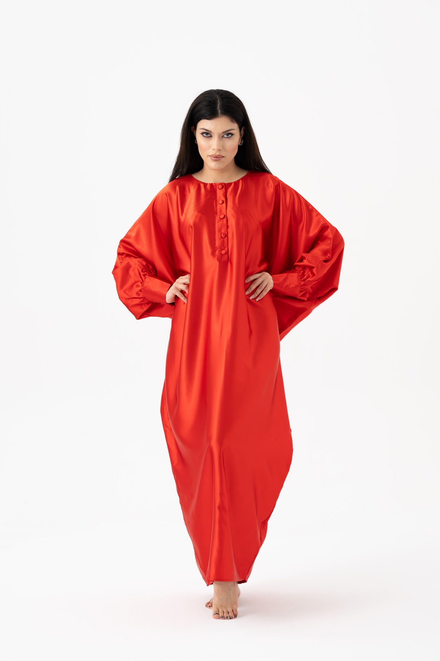 Date Night Red Traditional Kaftan