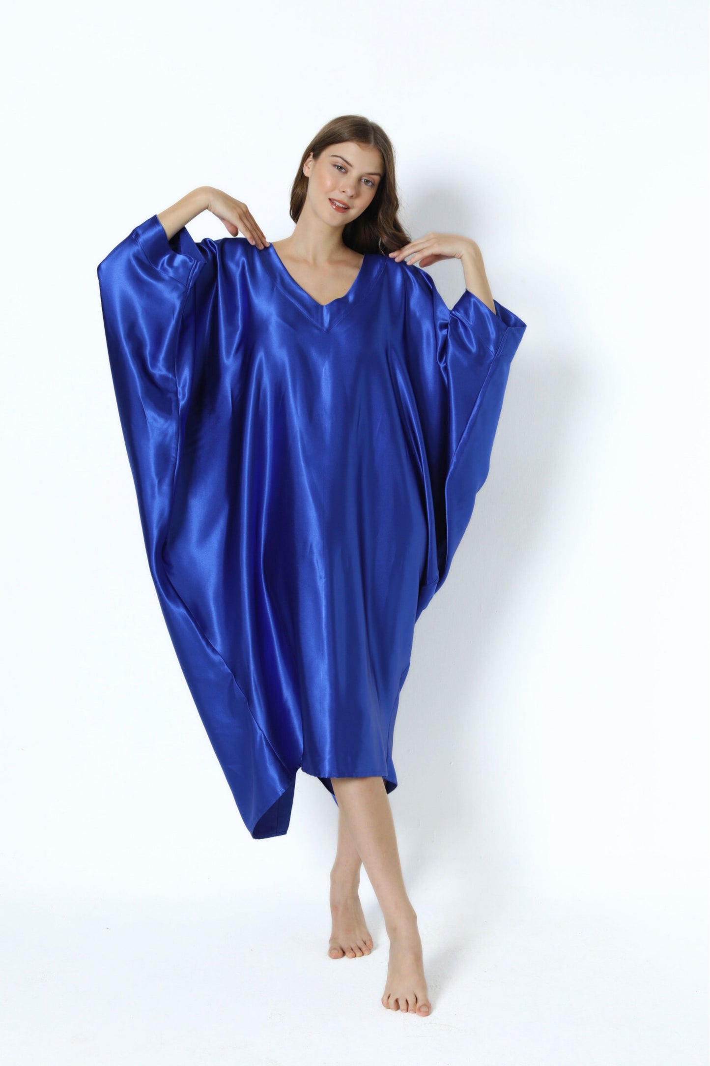Royal Blue Dinasty Modern Kaftan