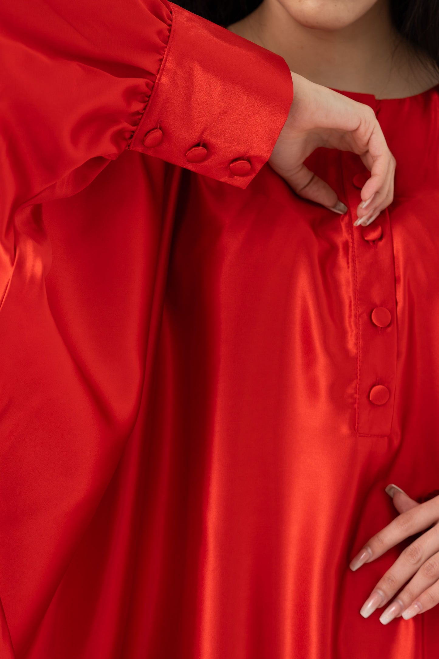 Date Night Red Traditional Kaftan