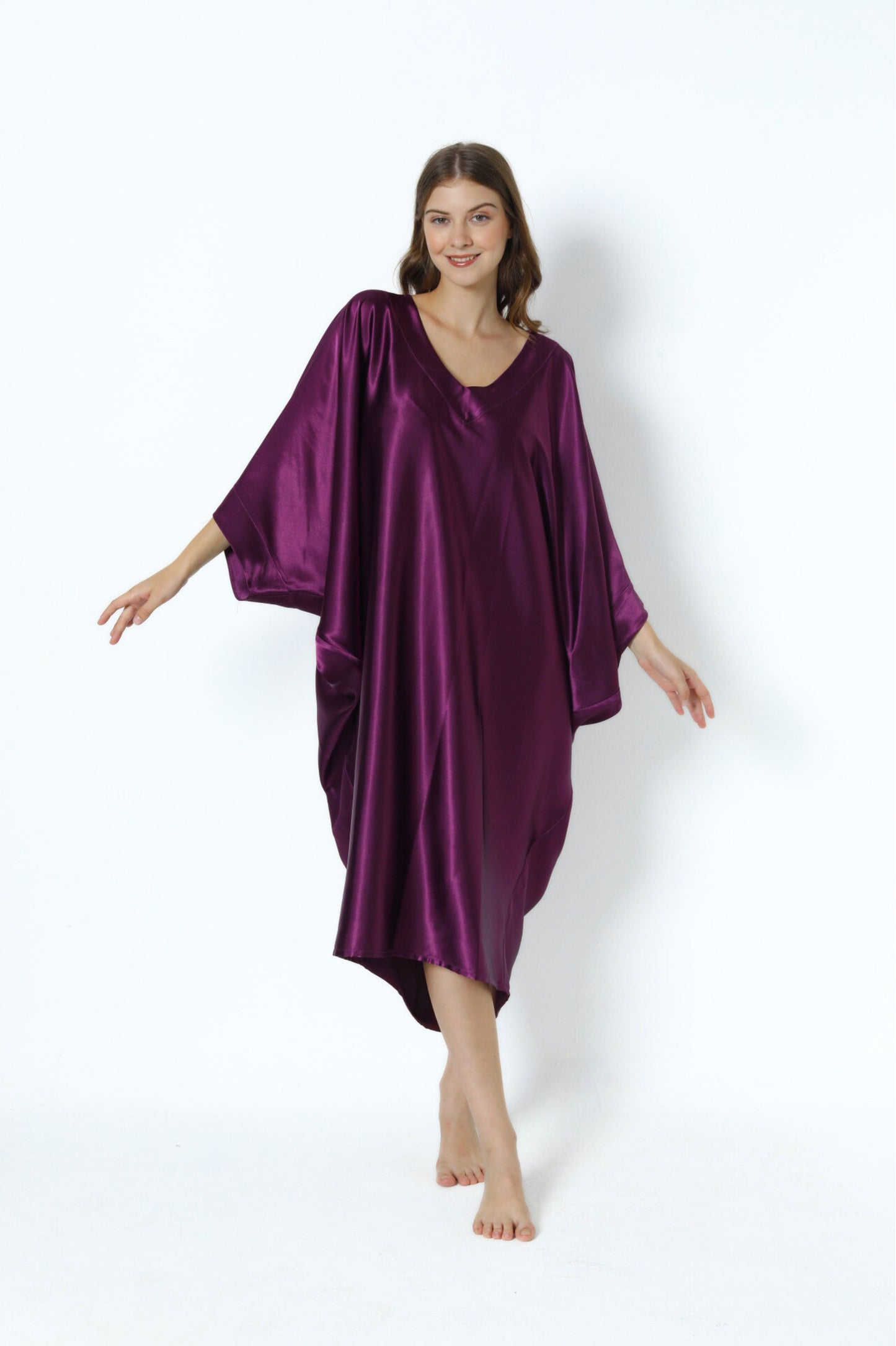 Moonlight Purple Modern Kaftan