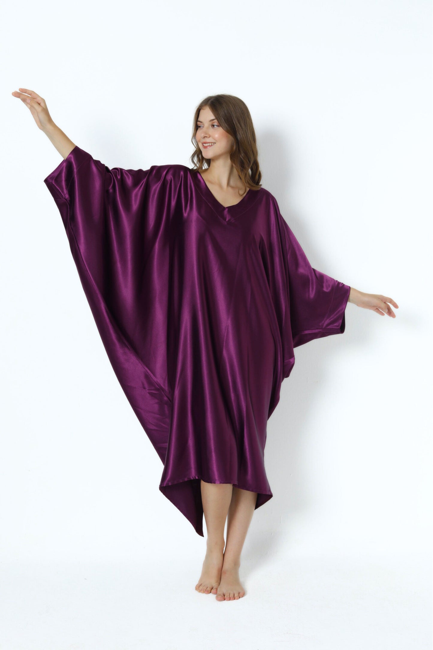 Moonlight Purple Modern Kaftan