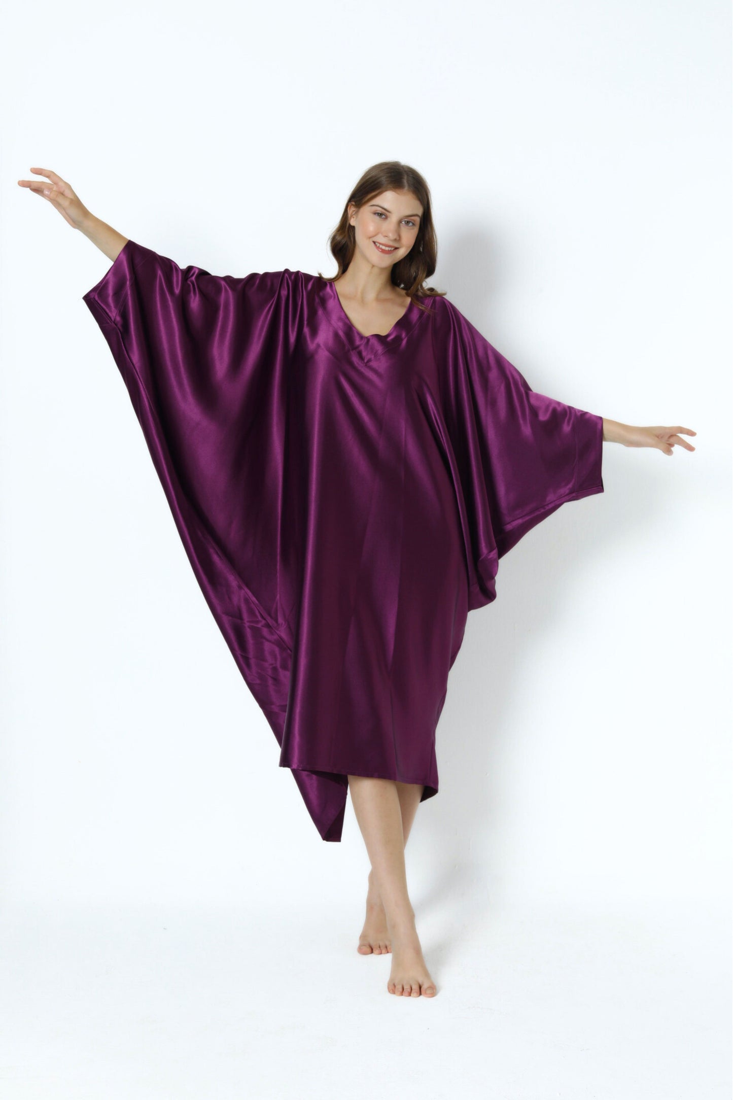 Moonlight Purple Modern Kaftan