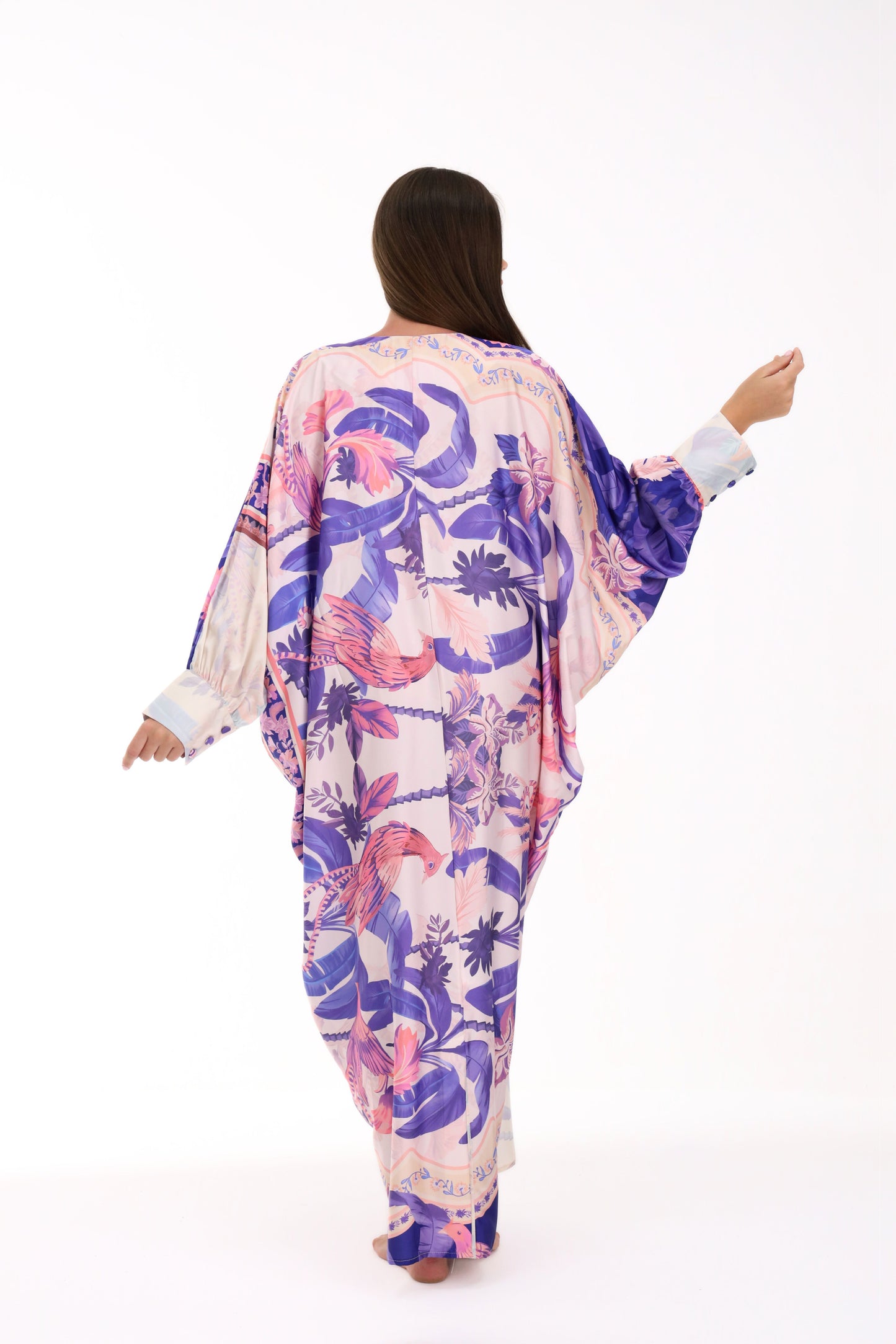 Flowers Paradise Traditional Kaftan
