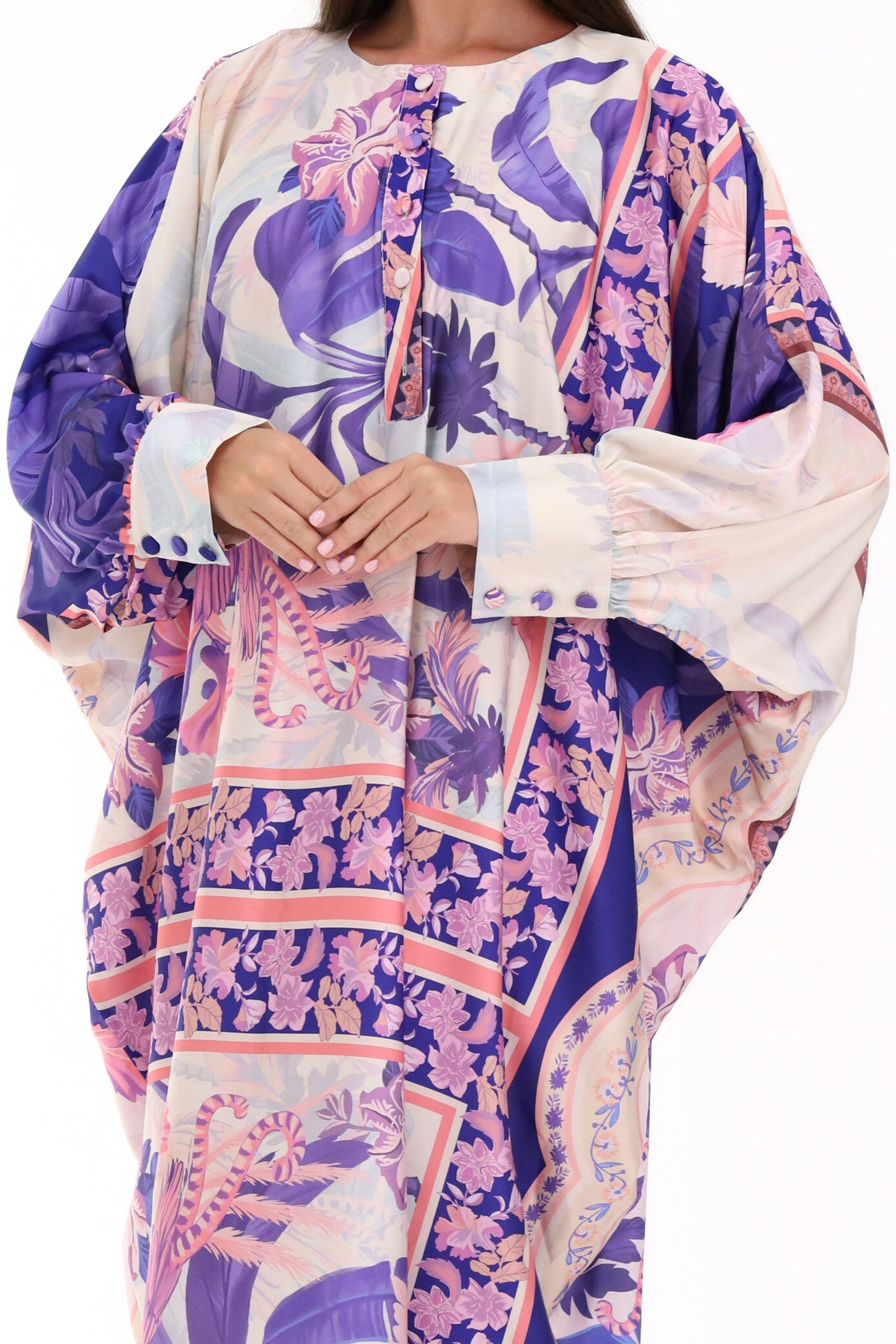 Flowers Paradise Traditional Kaftan