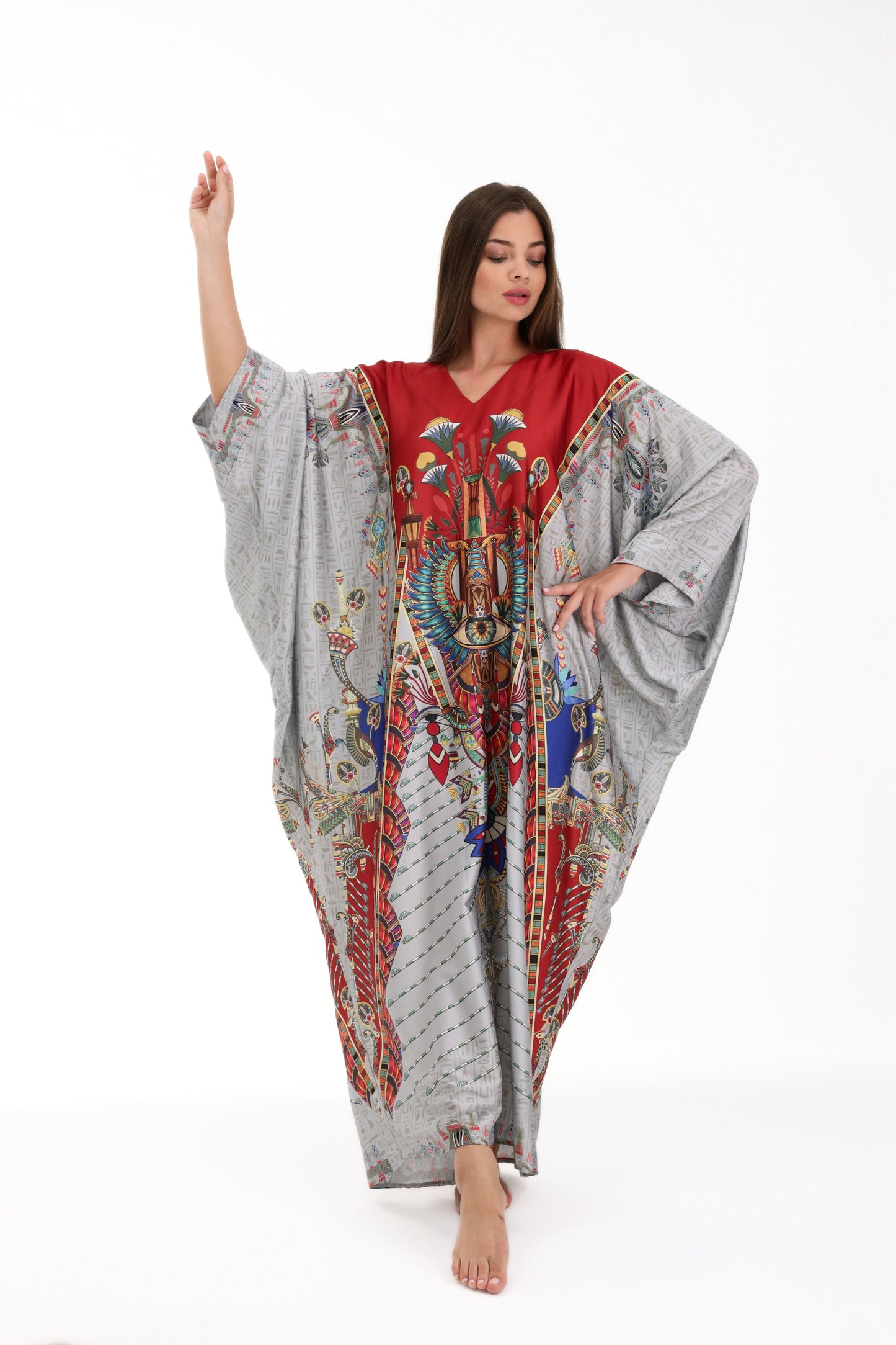 Pharoh's Gateway to Afterlife Modest Kaftan