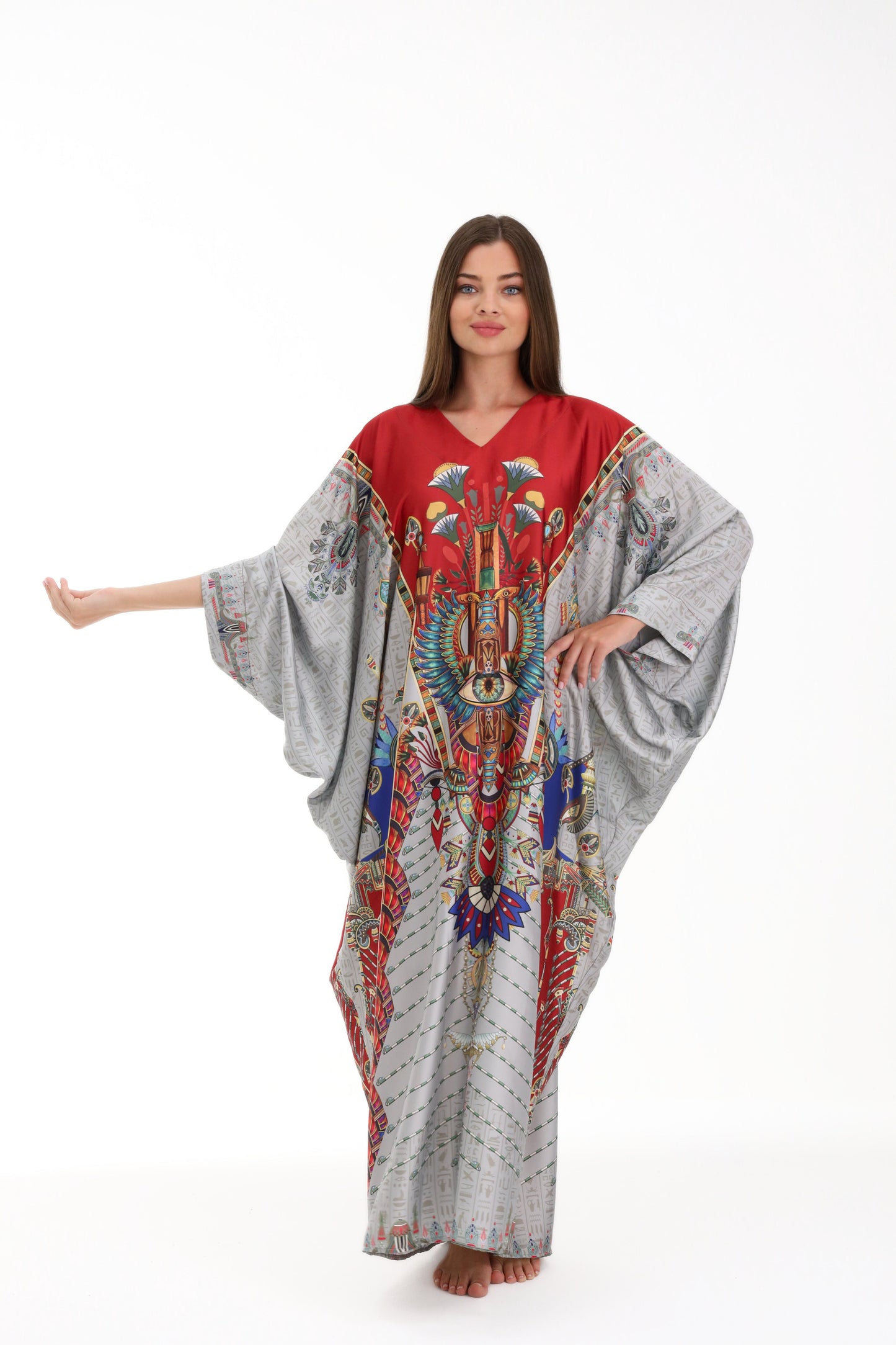 Pharoh's Gateway to Afterlife Modest Kaftan