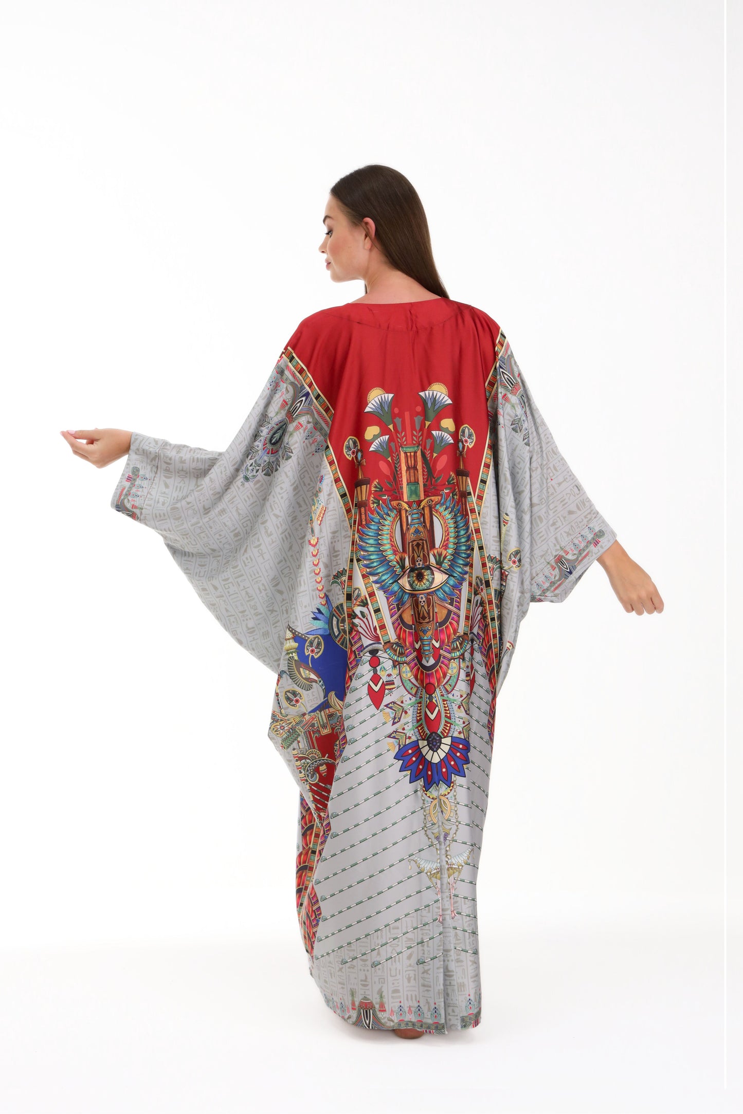 Pharoh's Gateway to Afterlife Modest Kaftan