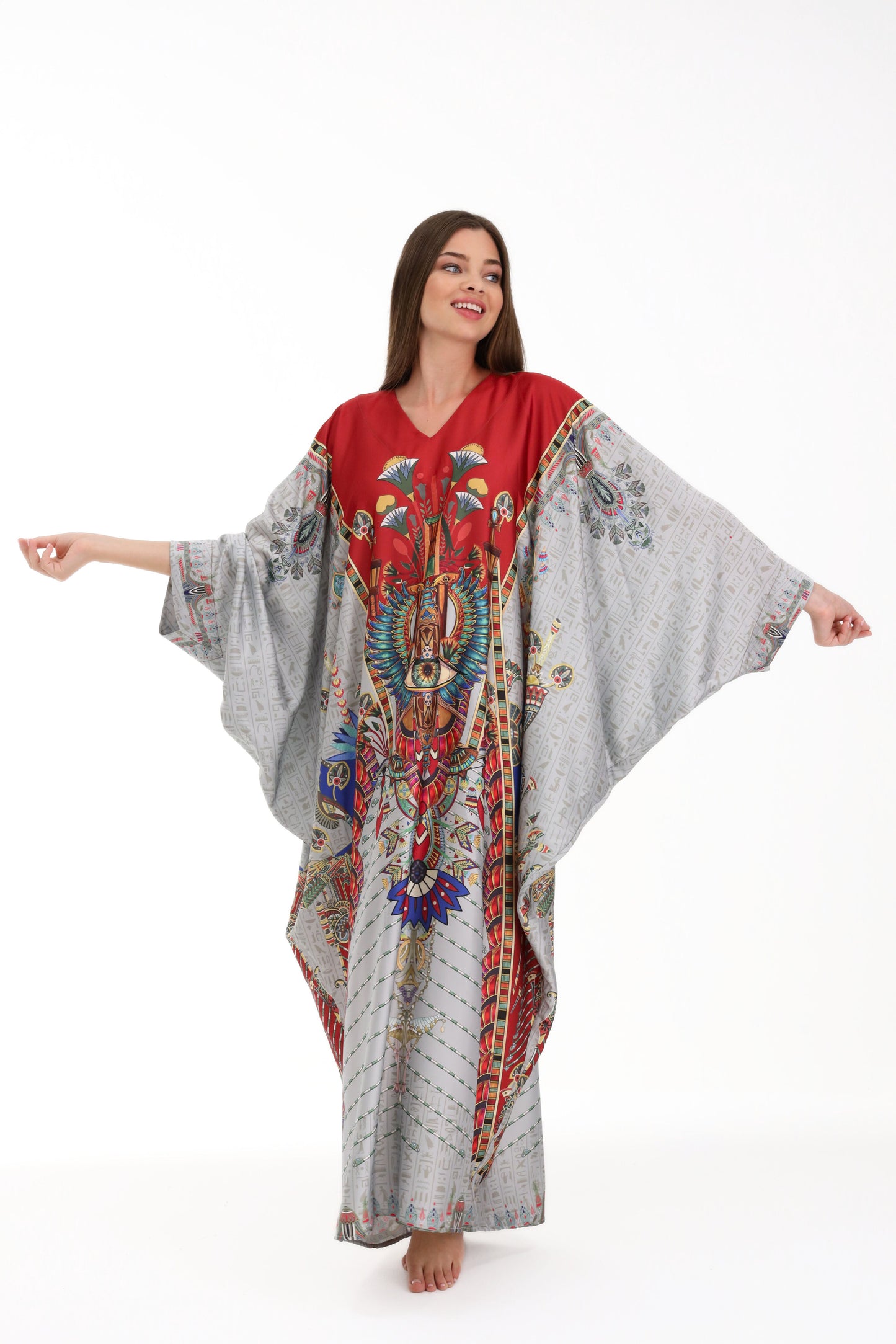 Pharoh's Gateway to Afterlife Modest Kaftan