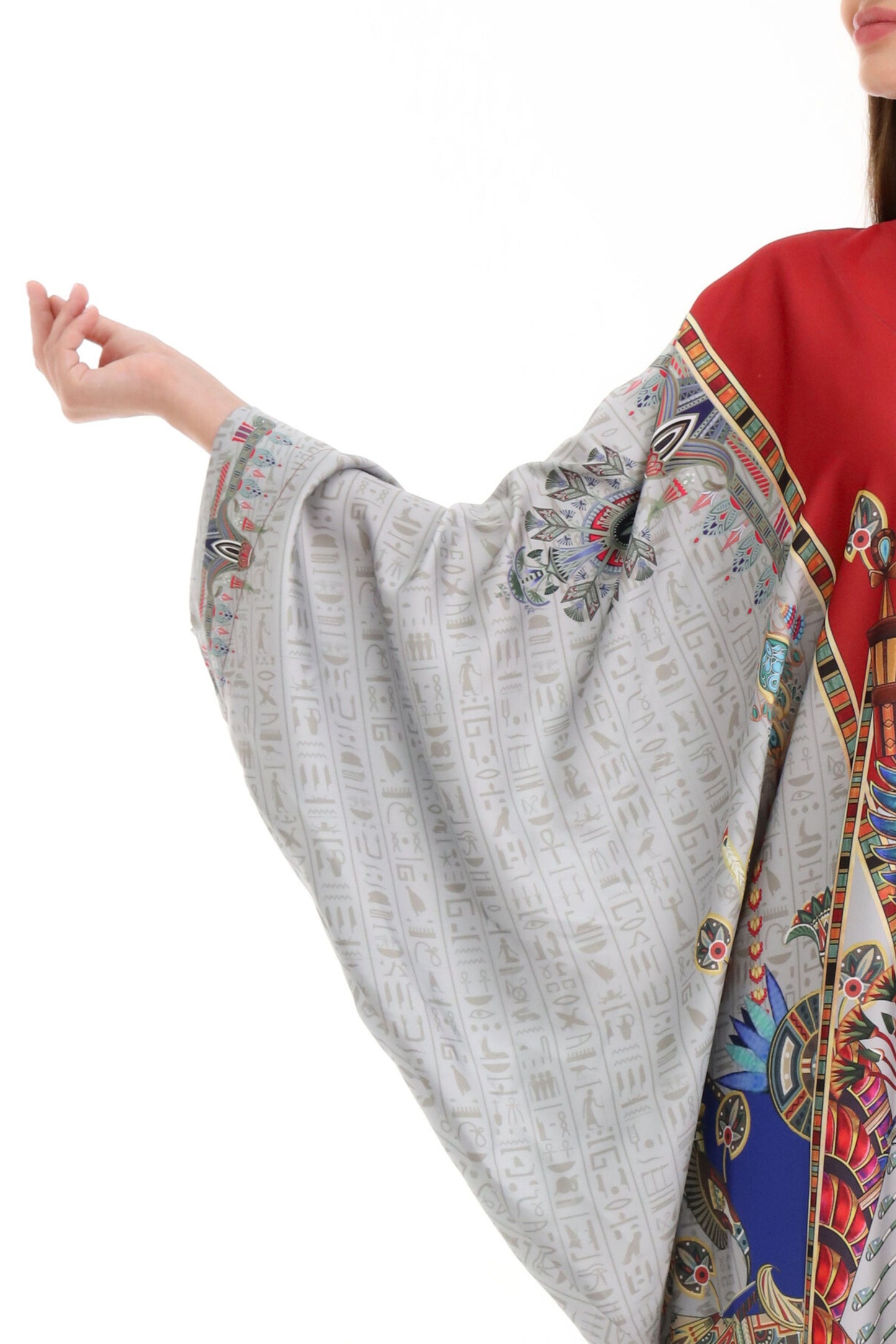 Pharoh's Gateway to Afterlife Modest Kaftan
