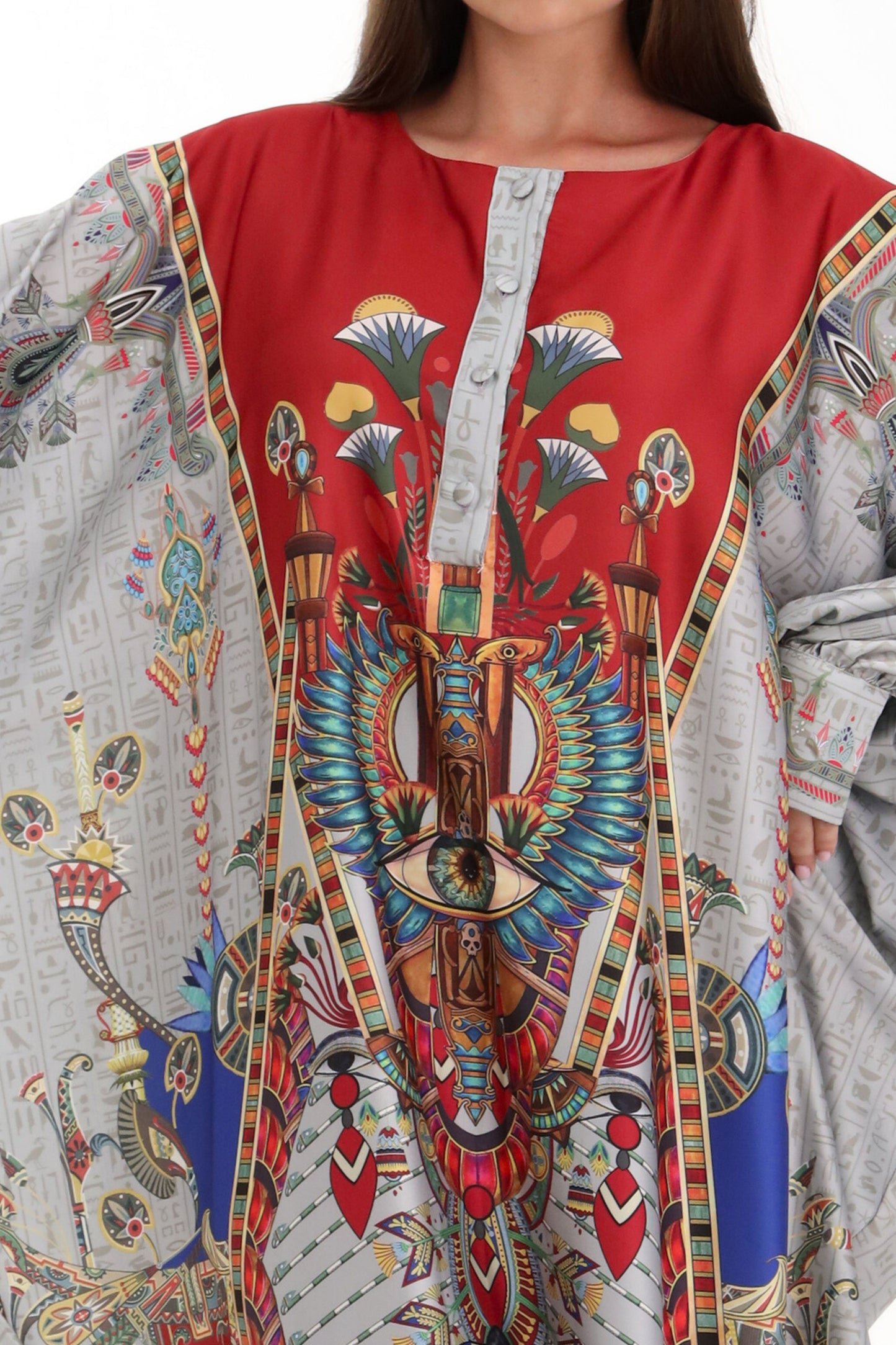 Pharoh's Gateway to Afterlife Traditional Kaftan