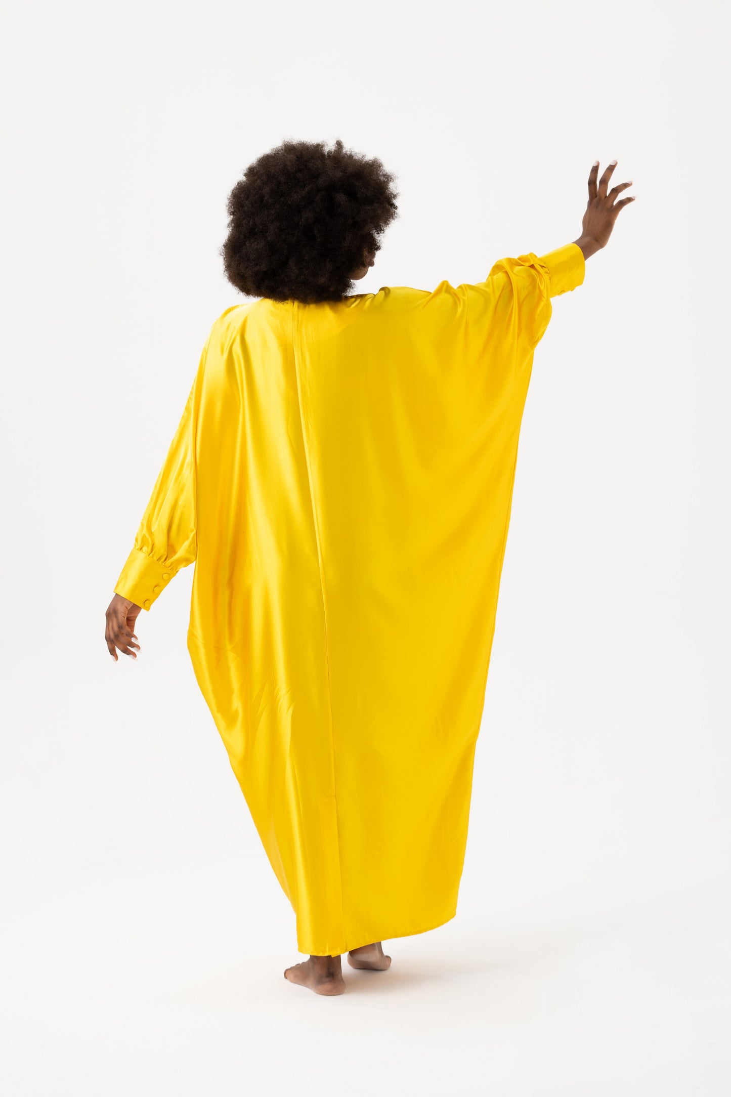 Golden Yellow Traditional Kaftan