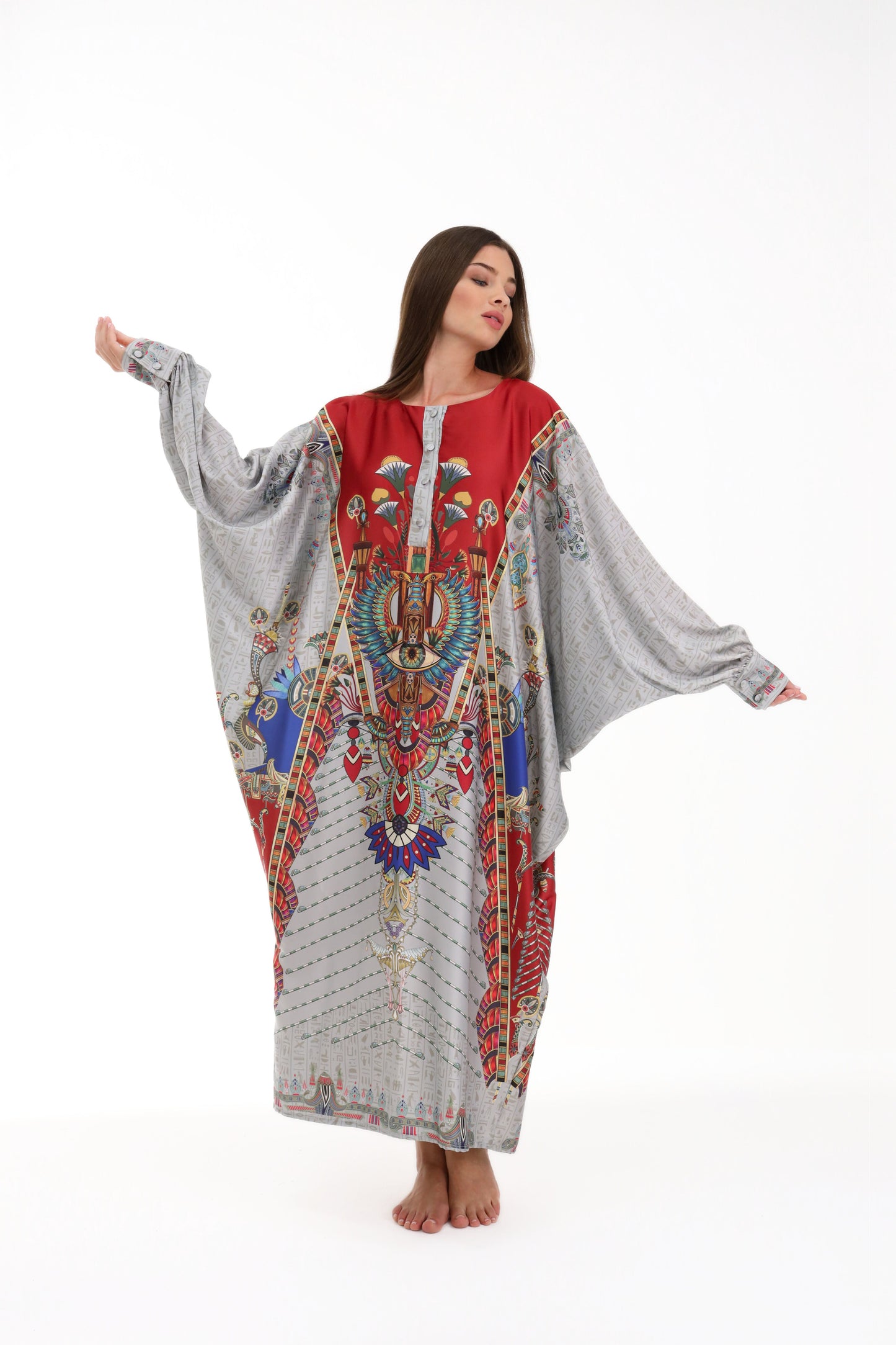 Pharoh's Gateway to Afterlife Traditional Kaftan