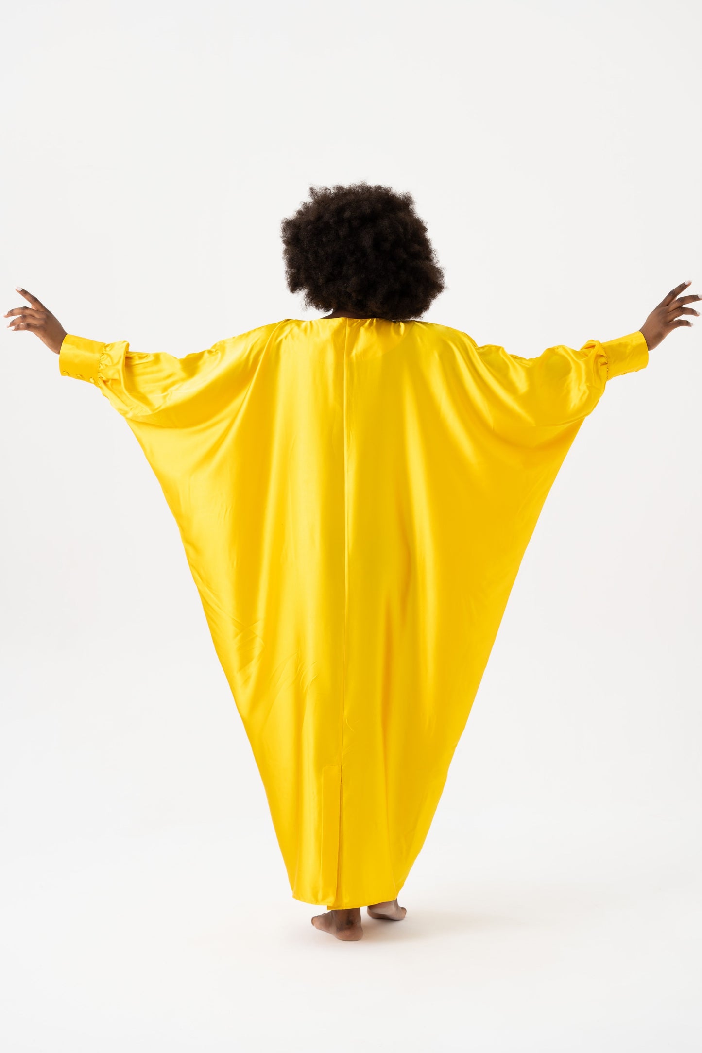 Golden Yellow Traditional Kaftan