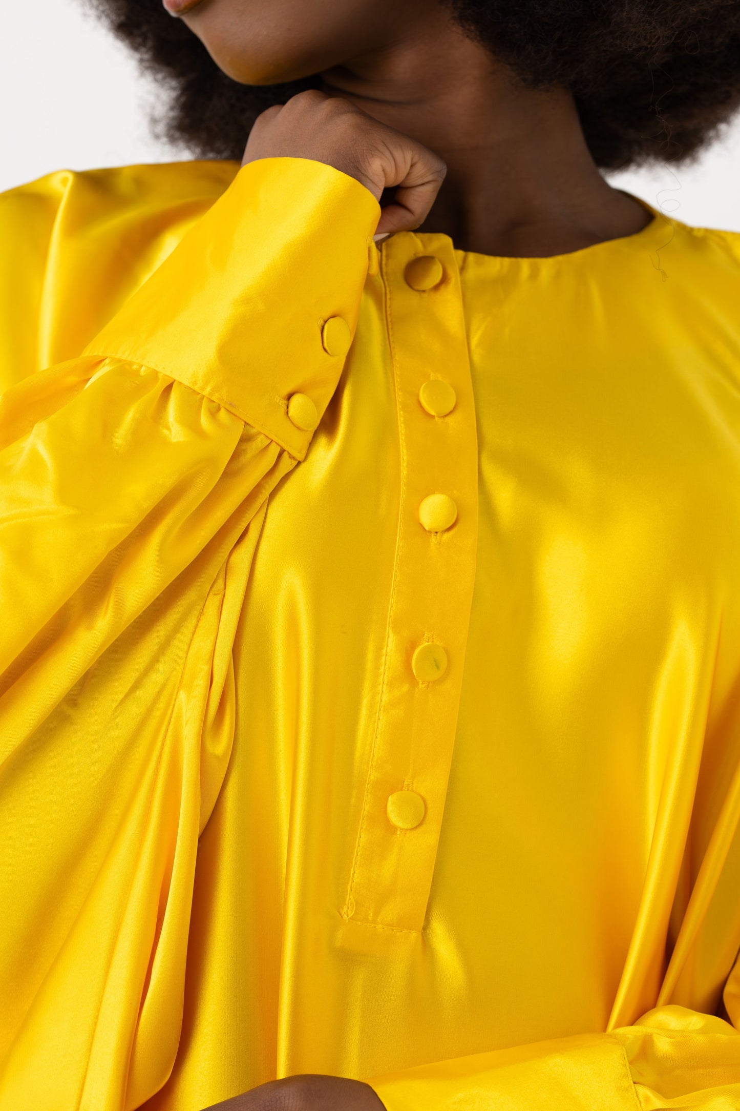 Golden Yellow Traditional Kaftan