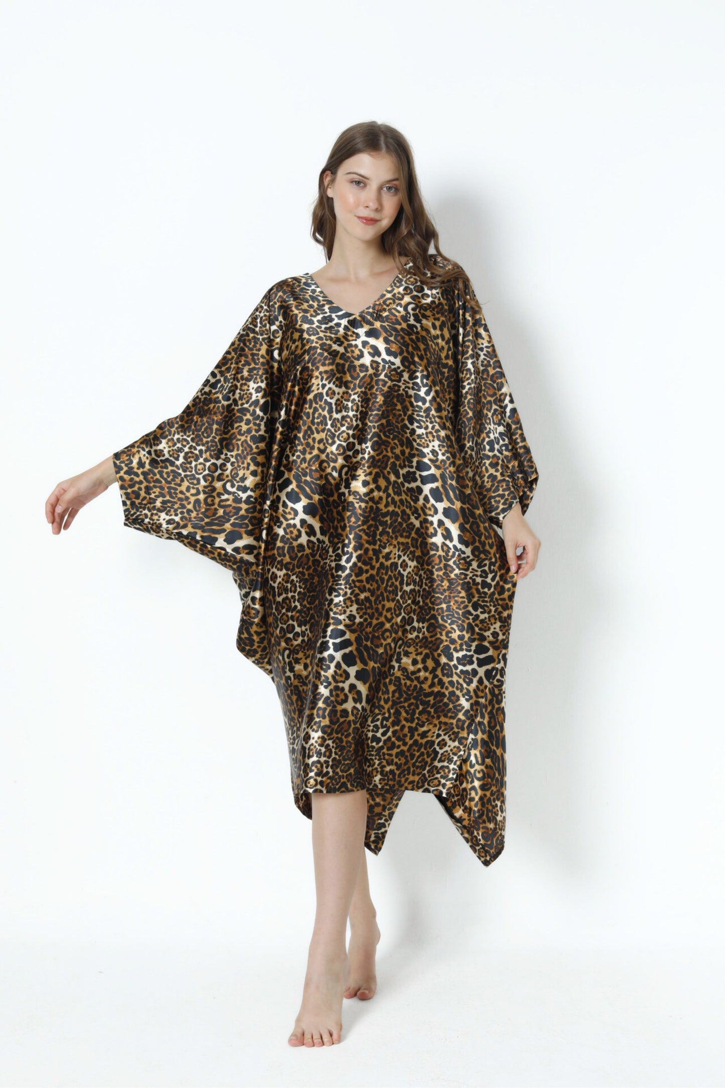 Classy Leopard Modern Kaftan
