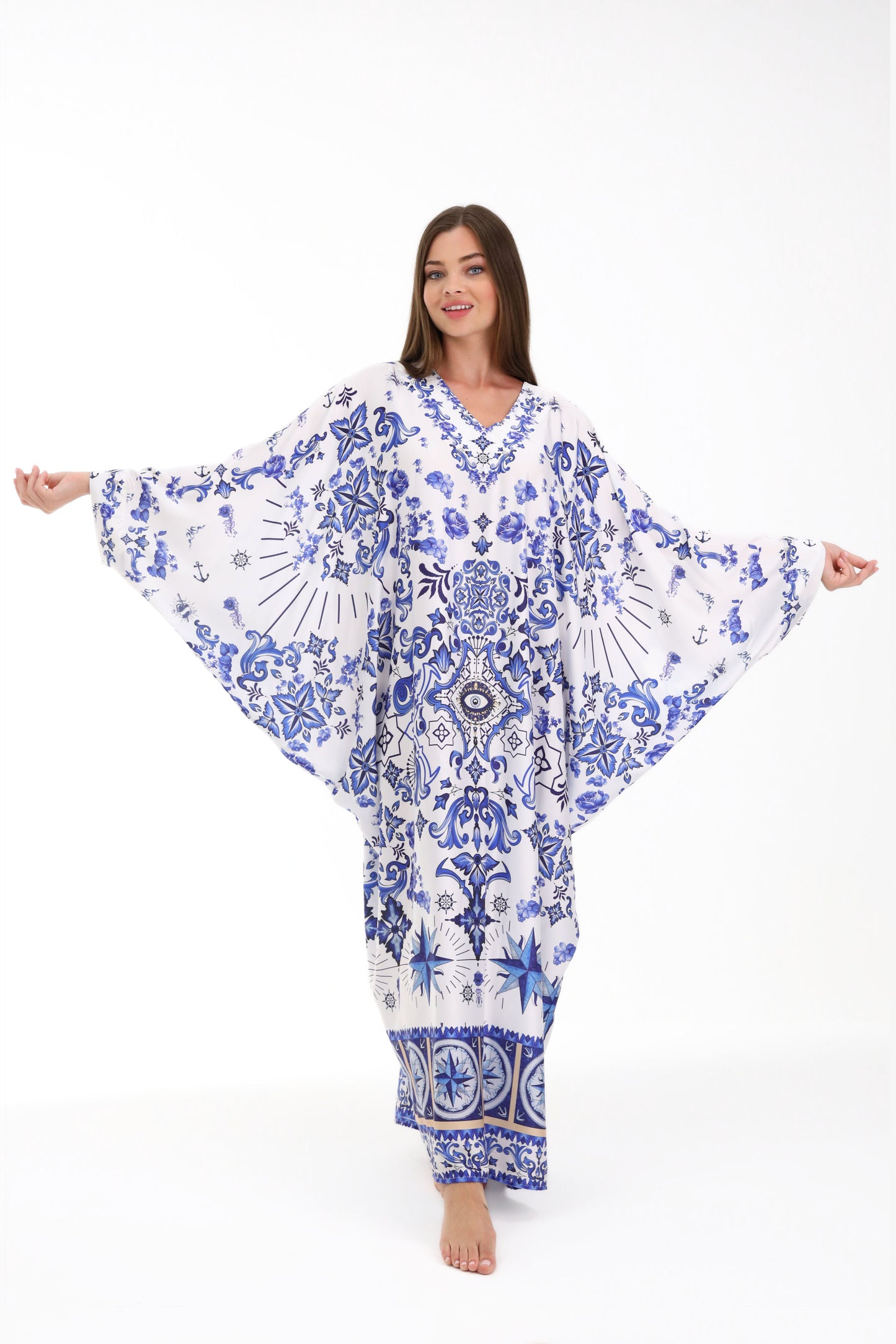 Nazar Luxe Modest Kaftan