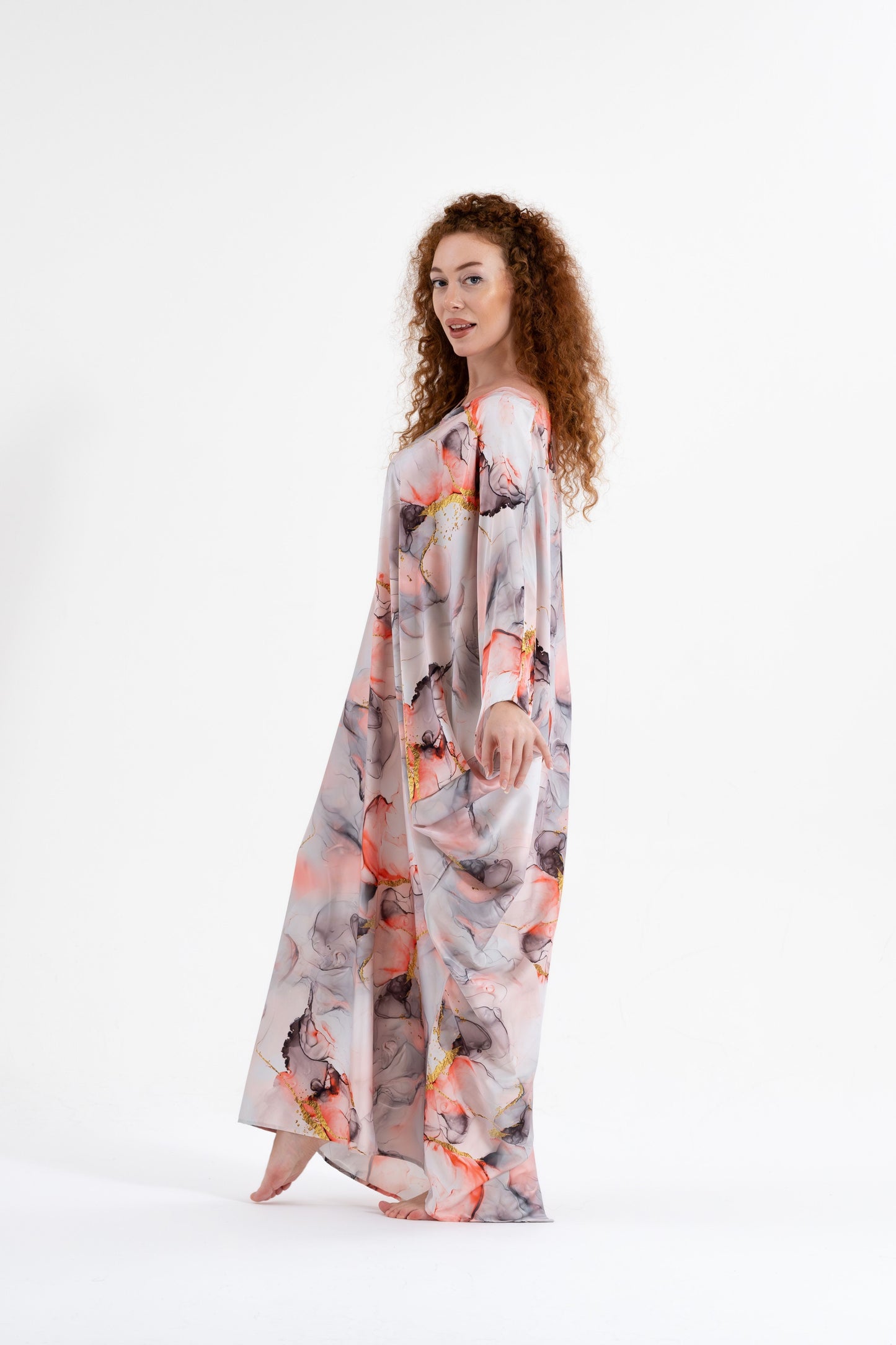 Marble Princess Modest Kaftan