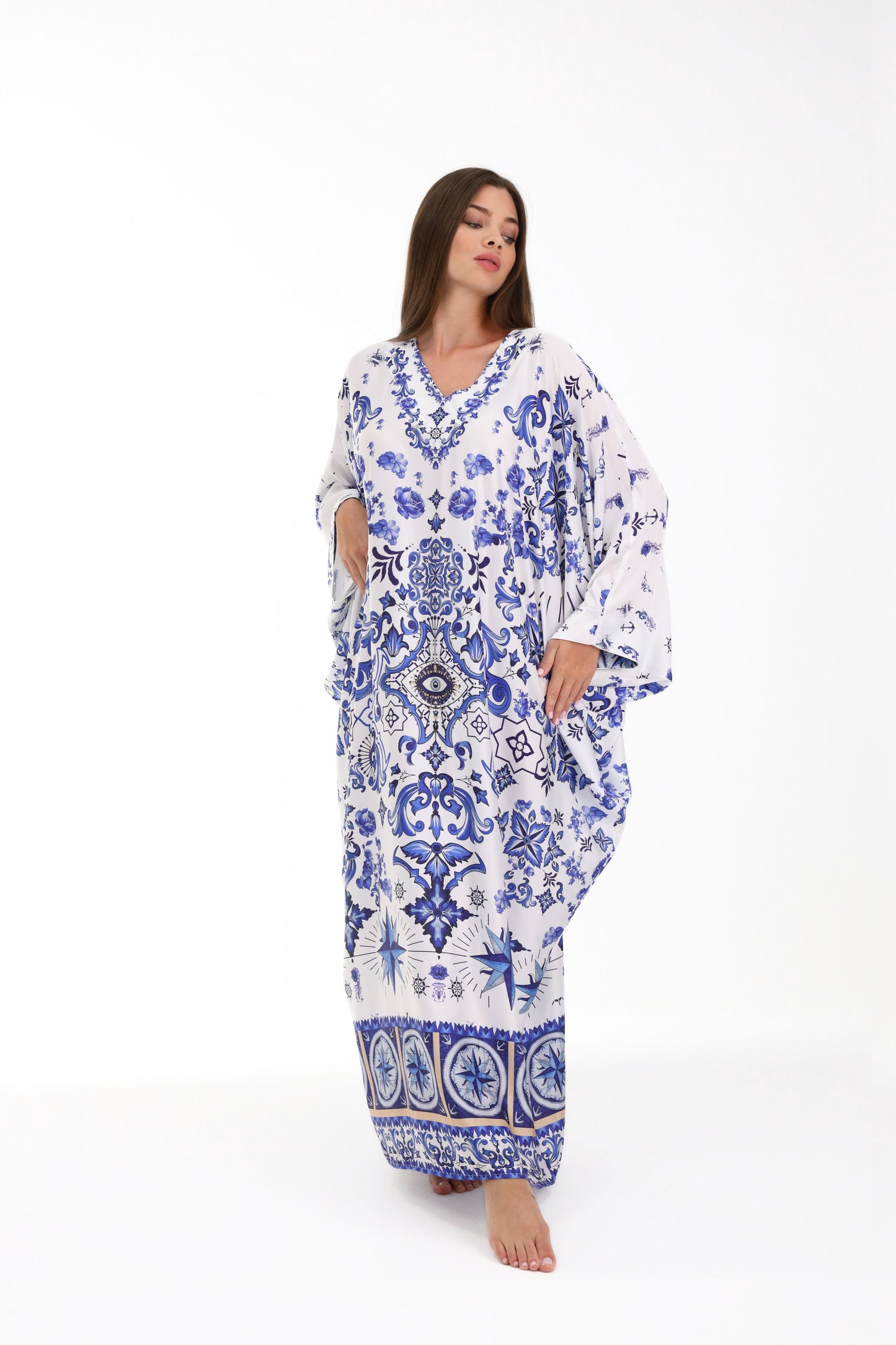 Nazar Luxe Modest Kaftan