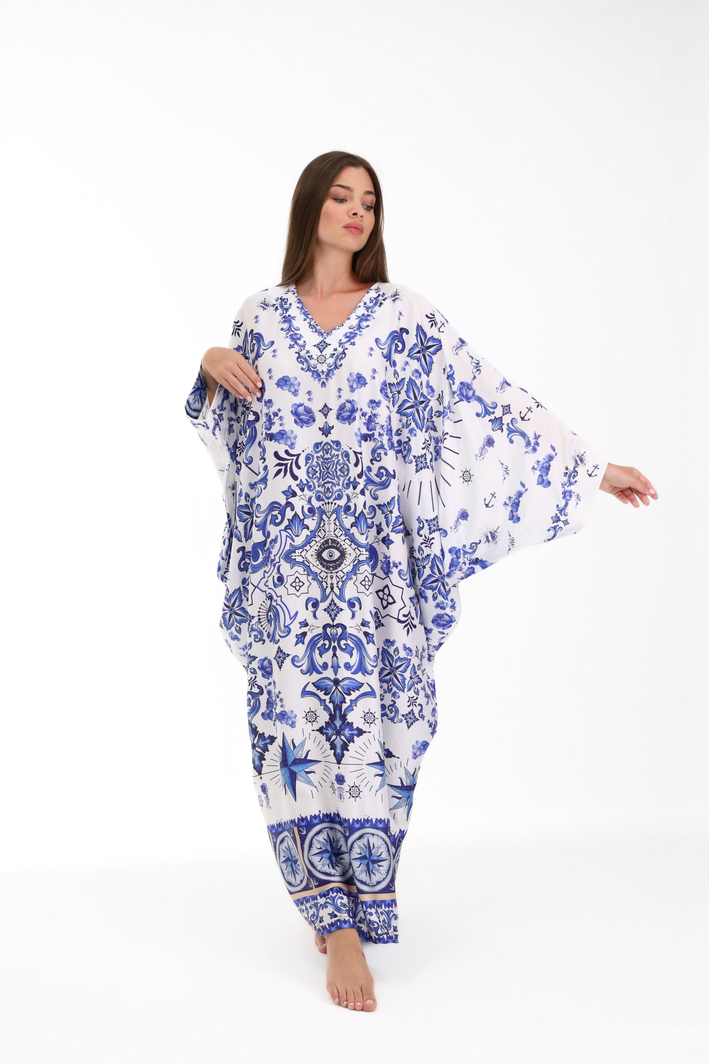 Nazar Luxe Modest Kaftan
