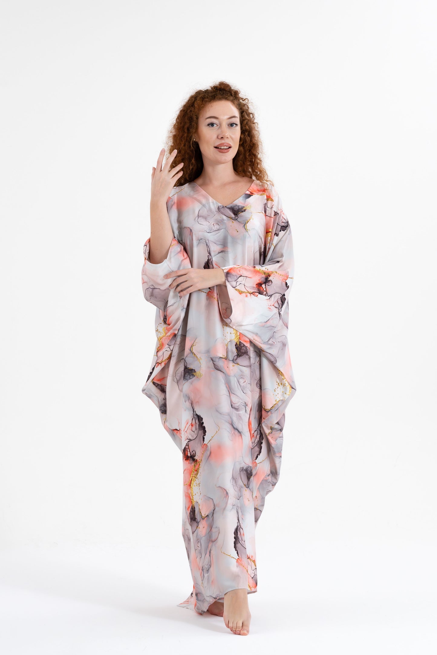 Marble Princess Modest Kaftan