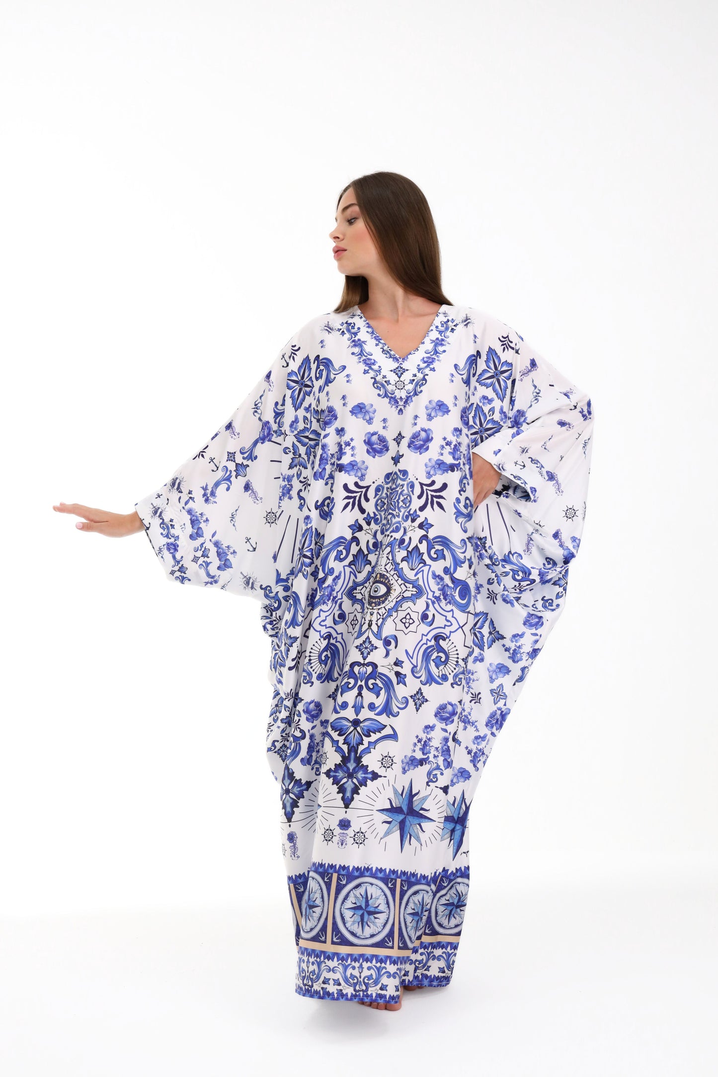 Nazar Luxe Modest Kaftan