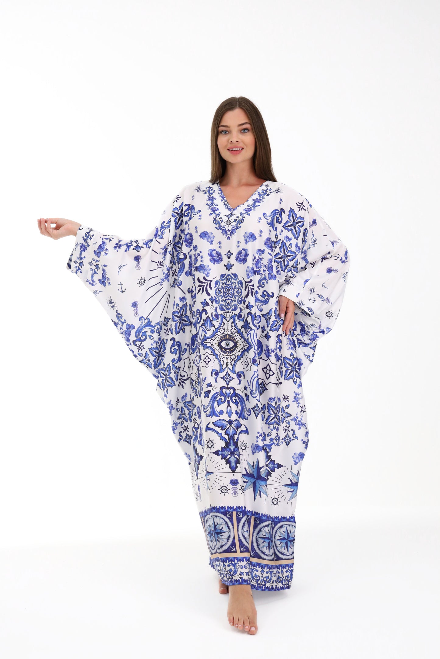 Nazar Luxe Modest Kaftan