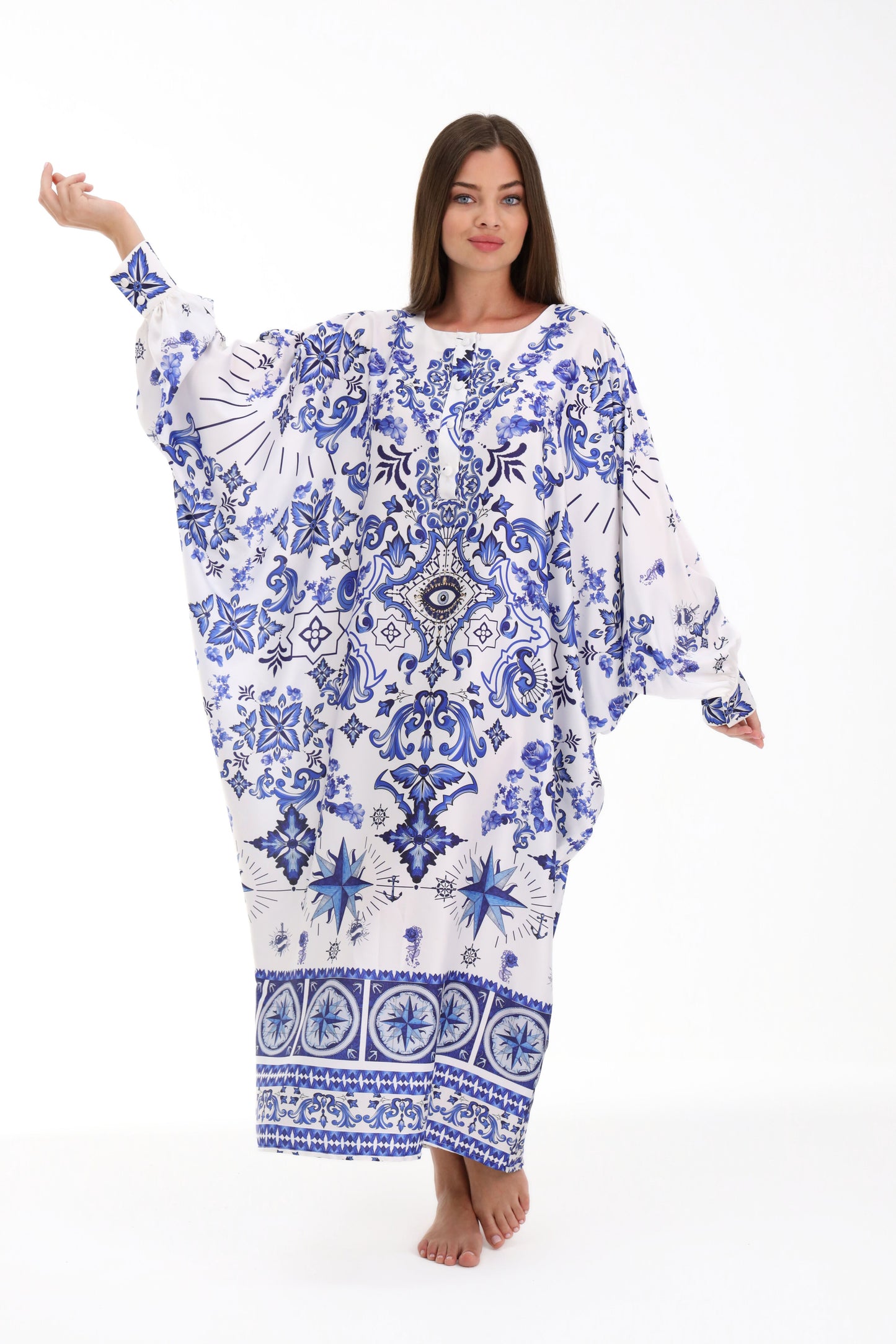 Nazar Luxe Traditional Kaftan