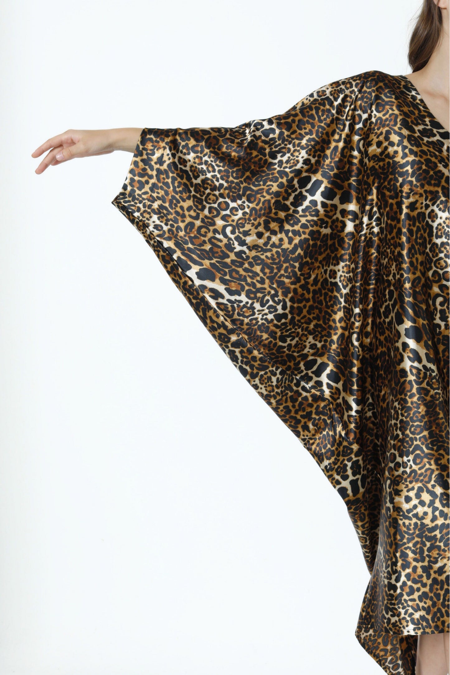 Classy Leopard Modern Kaftan