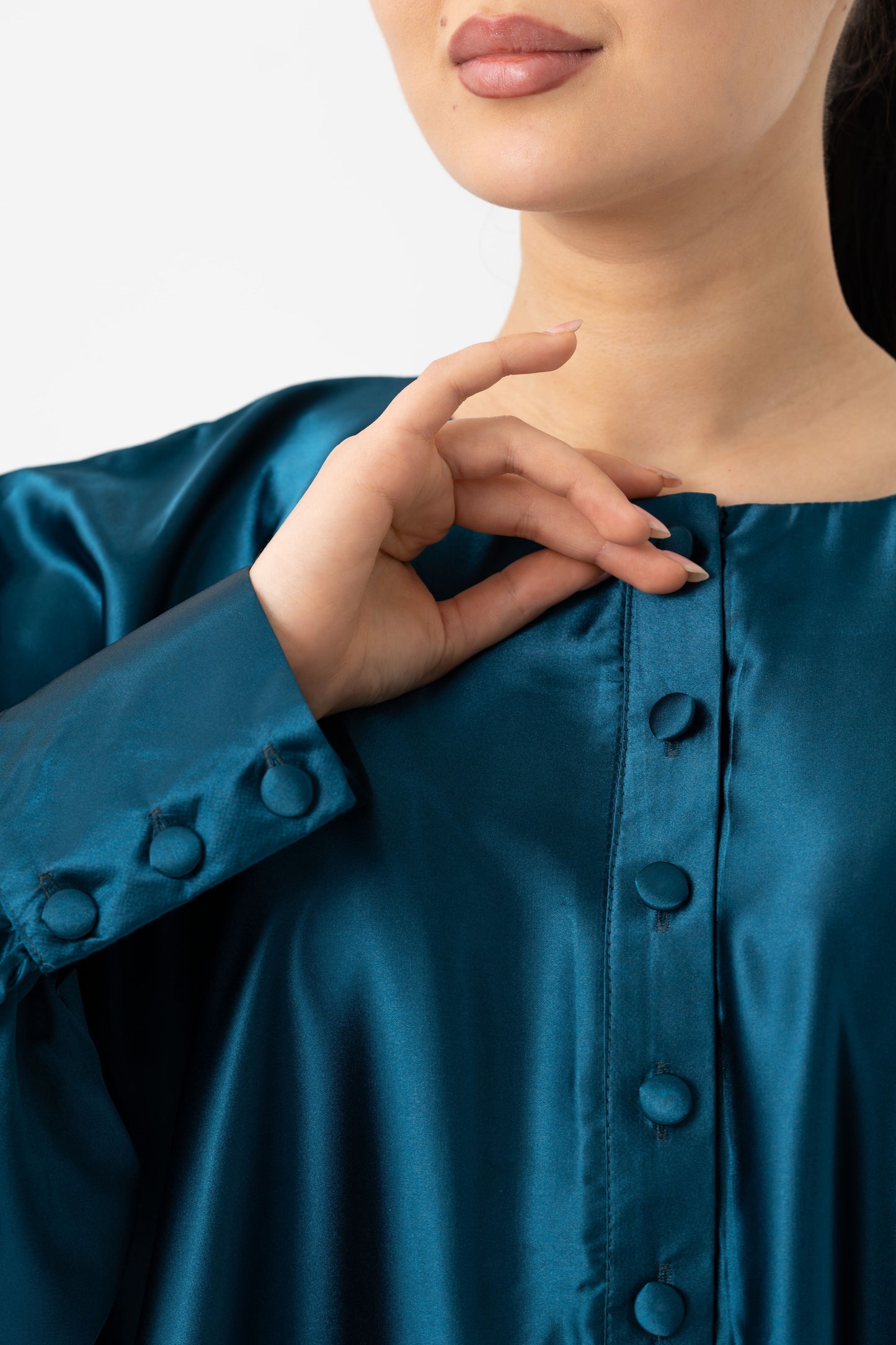Midnight Blue Traditional Kaftan