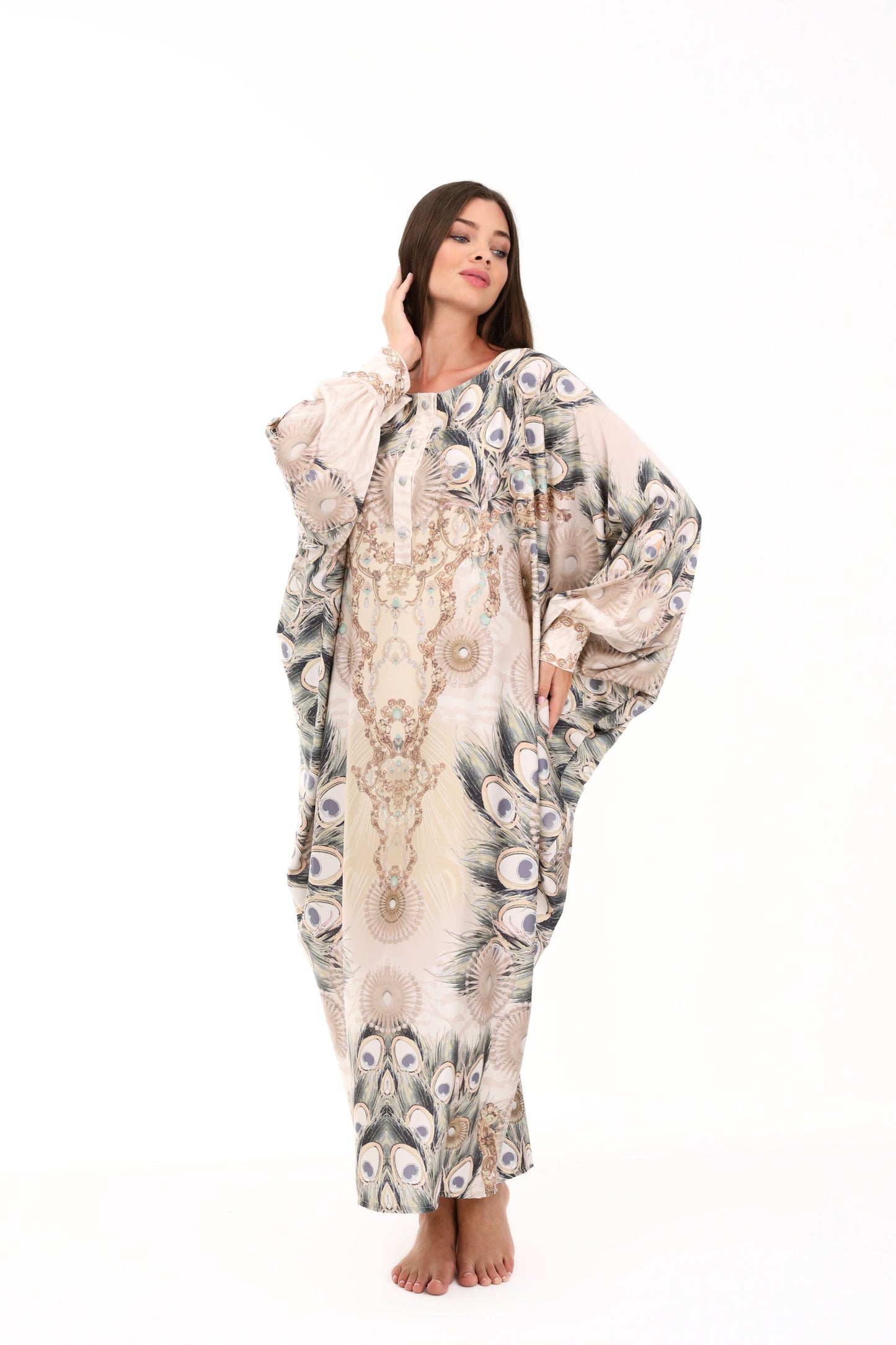 Regal Featherscape Traditional Kaftan