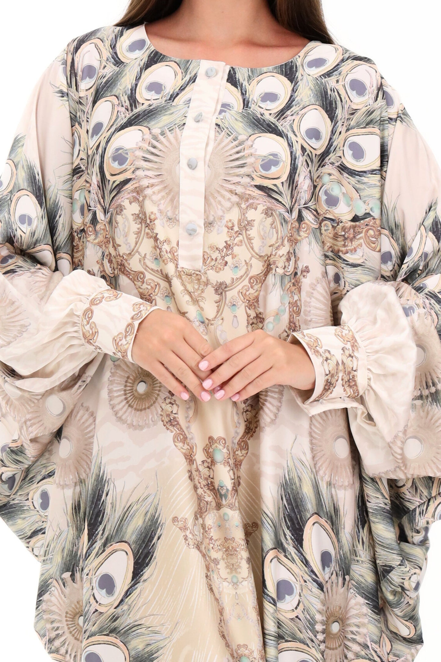 Regal Featherscape Traditional Kaftan