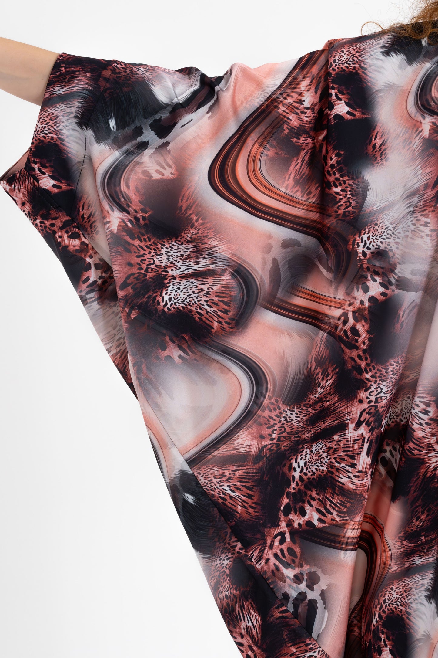 Leopard Dreams Modern Kaftan