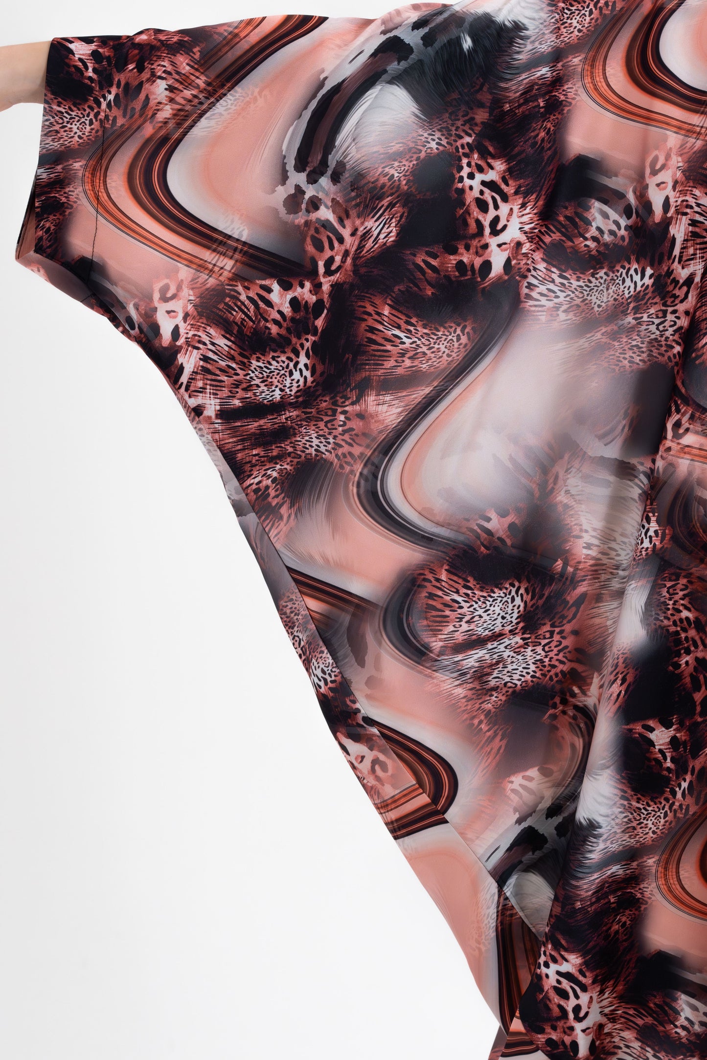 Leopard Dreams Modest Kaftan