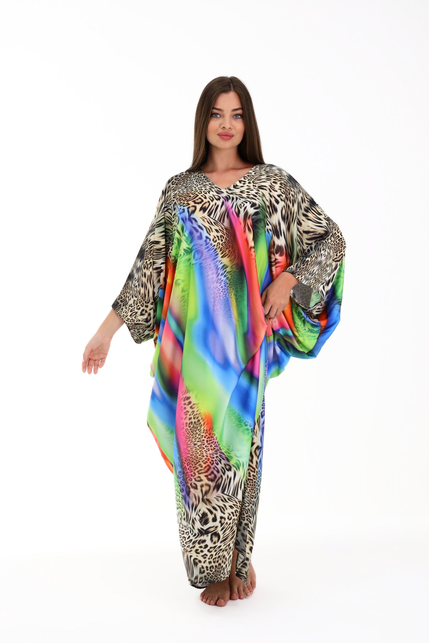 Unapologetic Cheetah Modest Kaftan