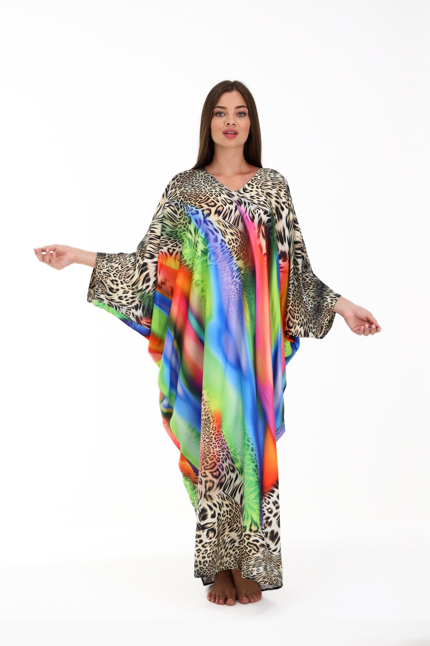 Unapologetic Cheetah Modest Kaftan