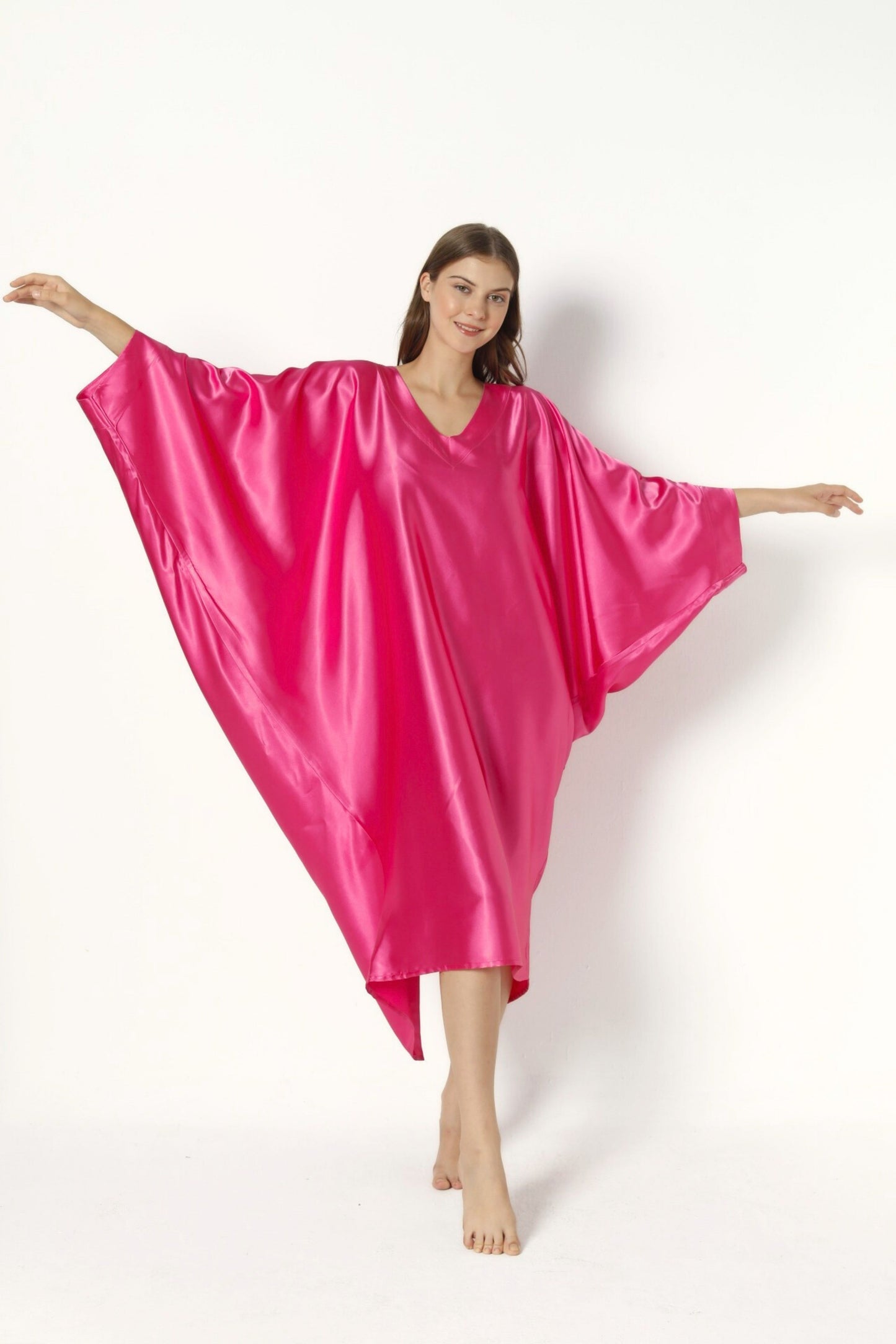 Barbie Bubblegum Pink Modern Kaftan