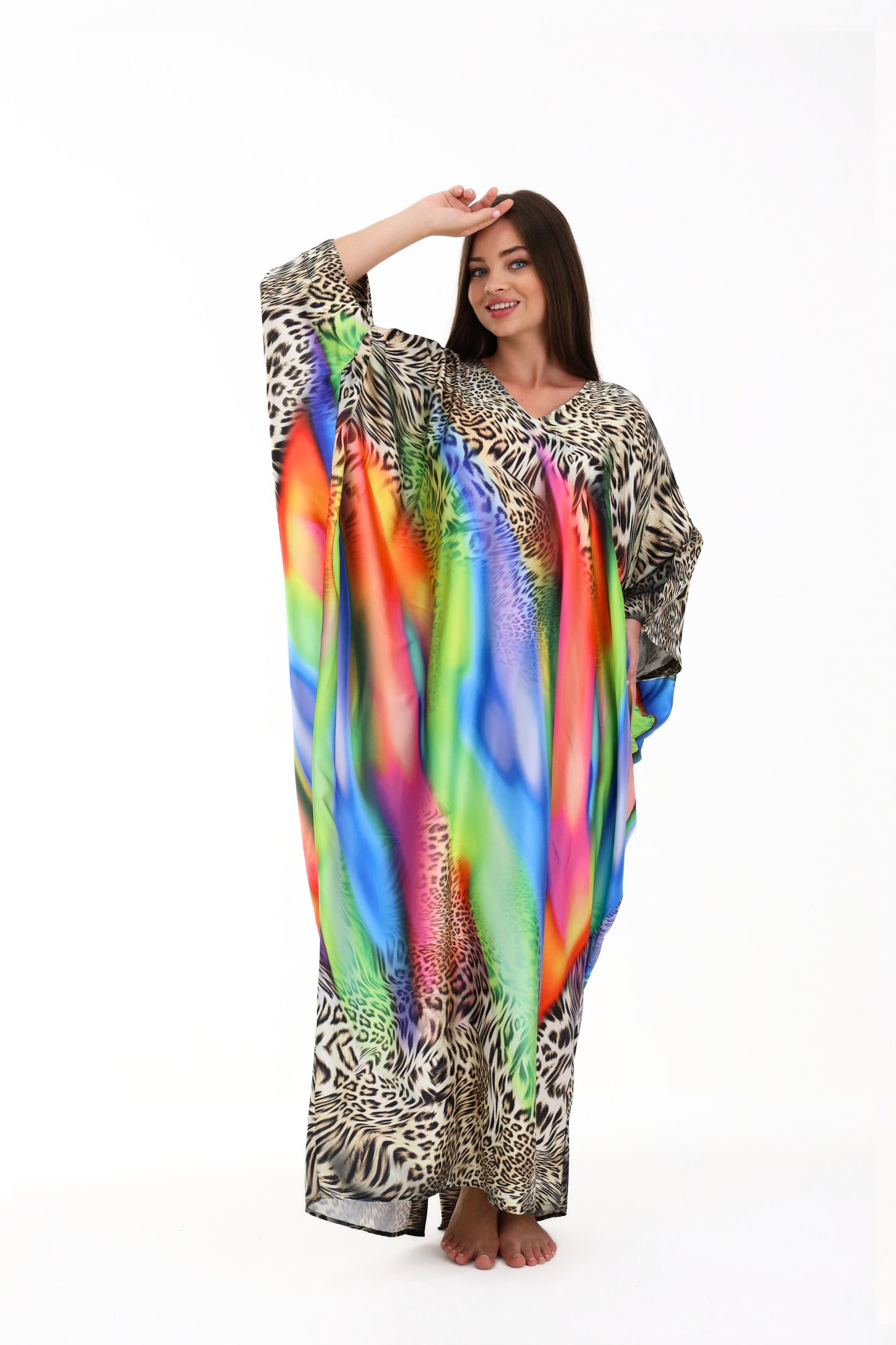 Unapologetic Cheetah Modest Kaftan
