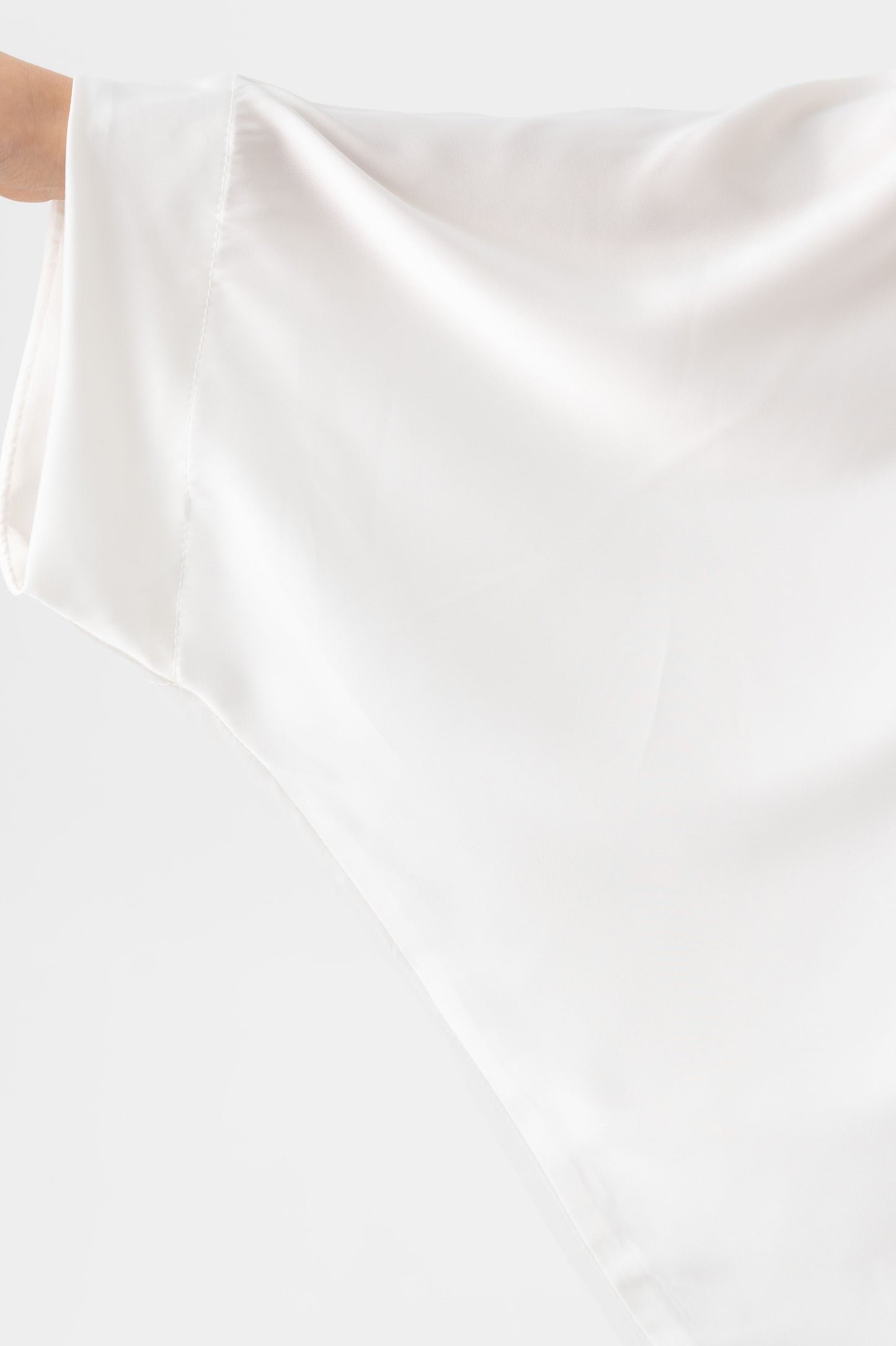 Pure White Modest Kaftan