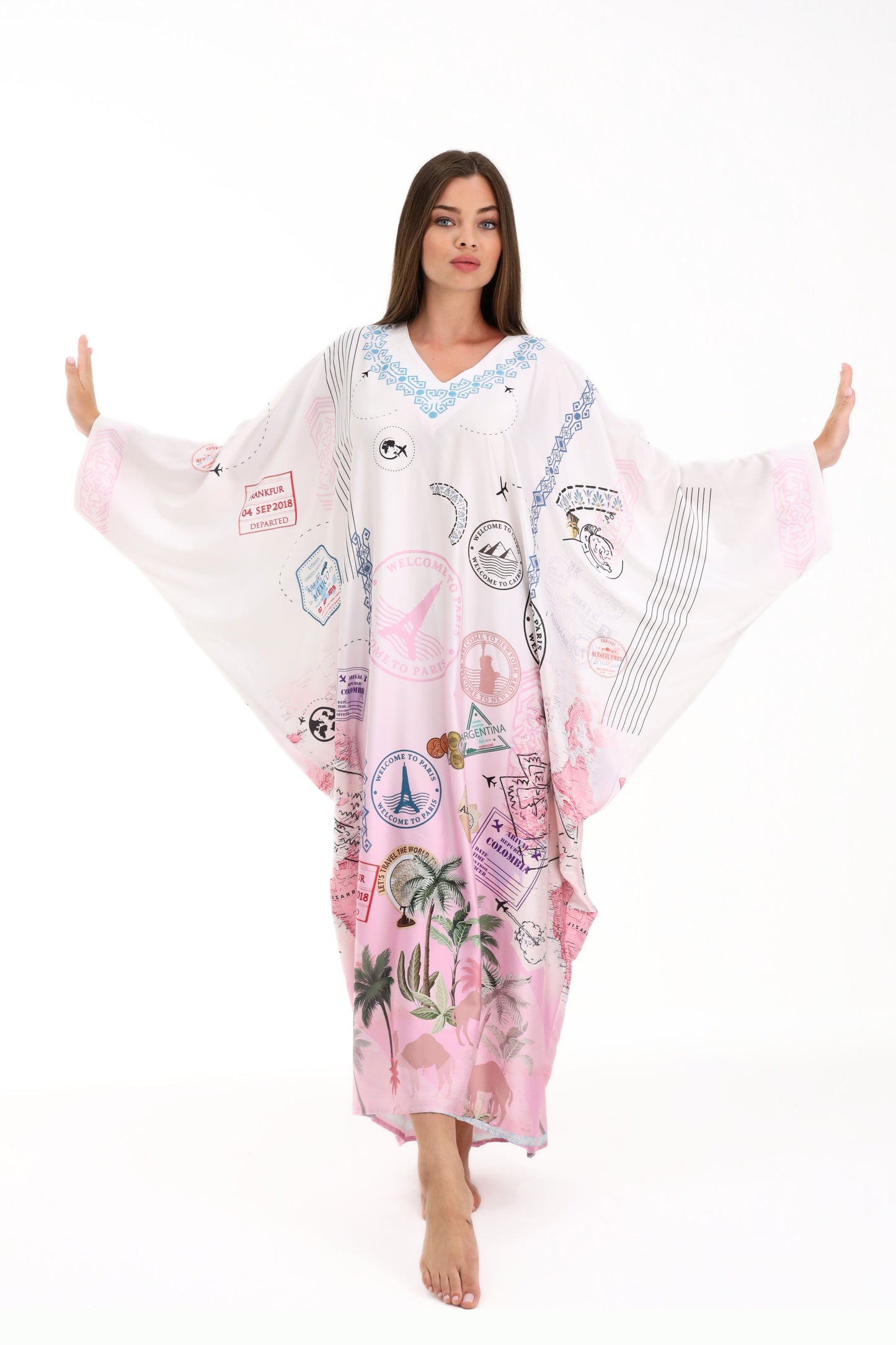 Jetsetter's Diary Modest Kaftan
