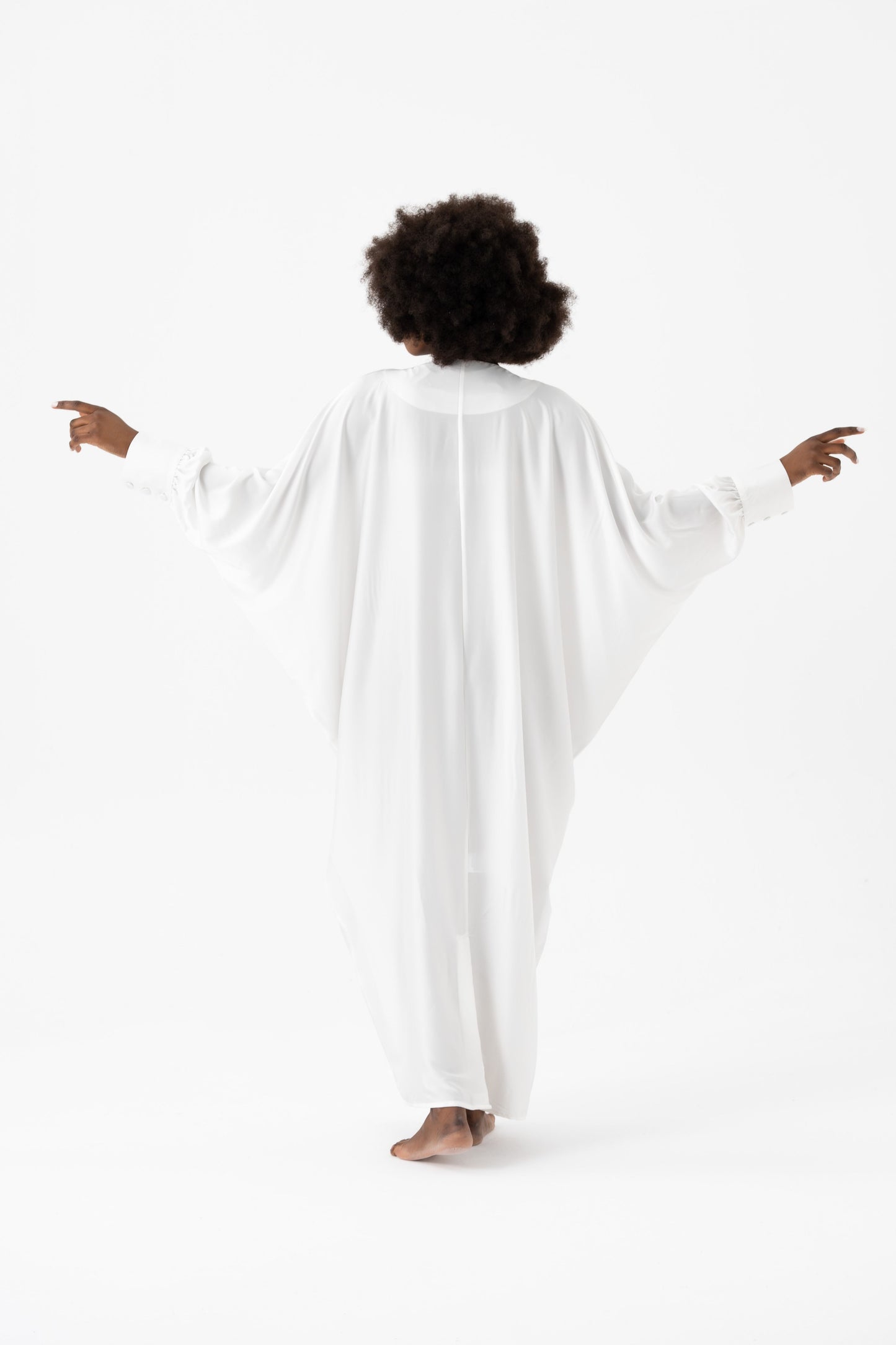 Pure White Traditional Kaftan