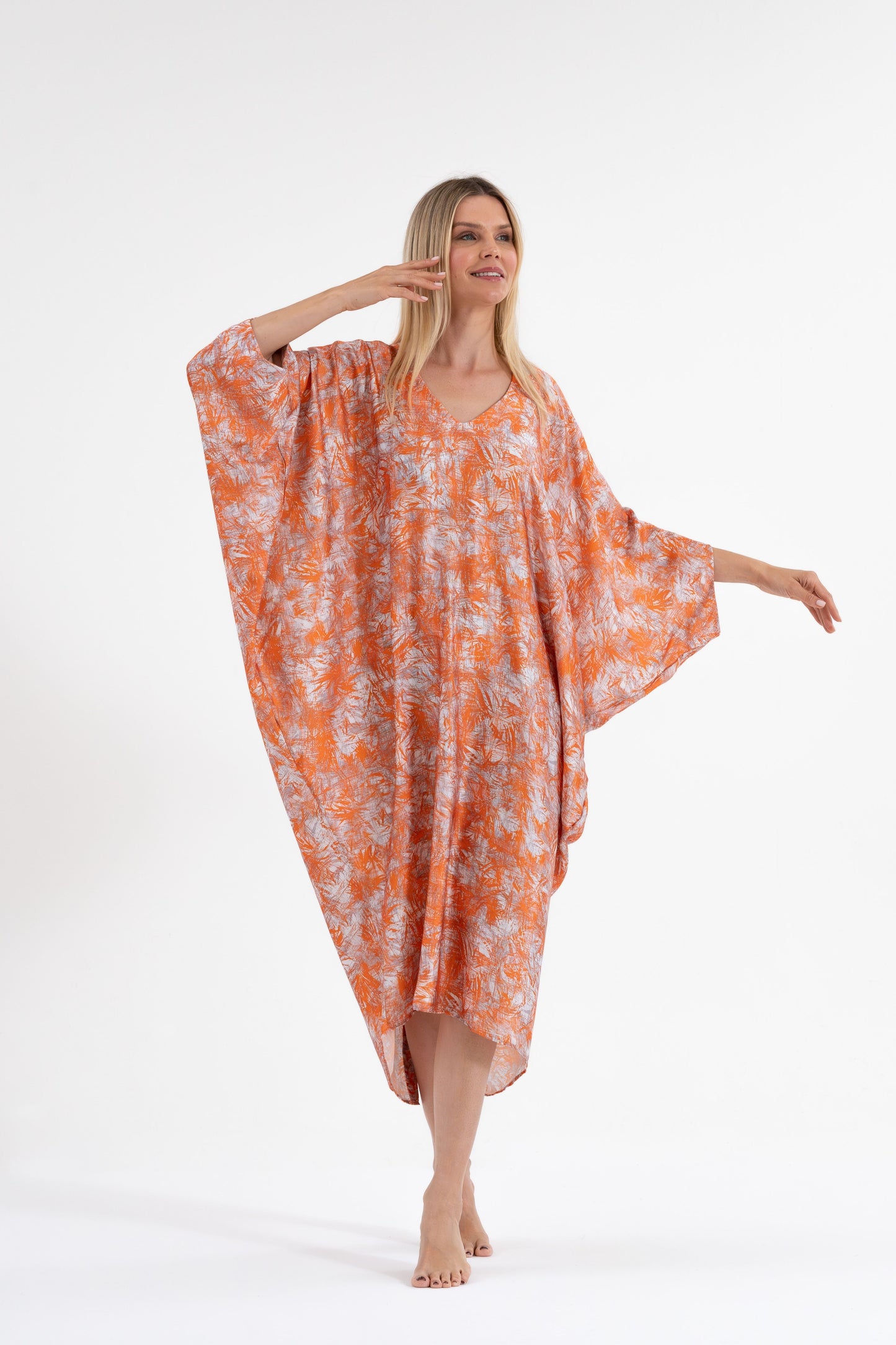 Orange Spritz Modern Kaftan