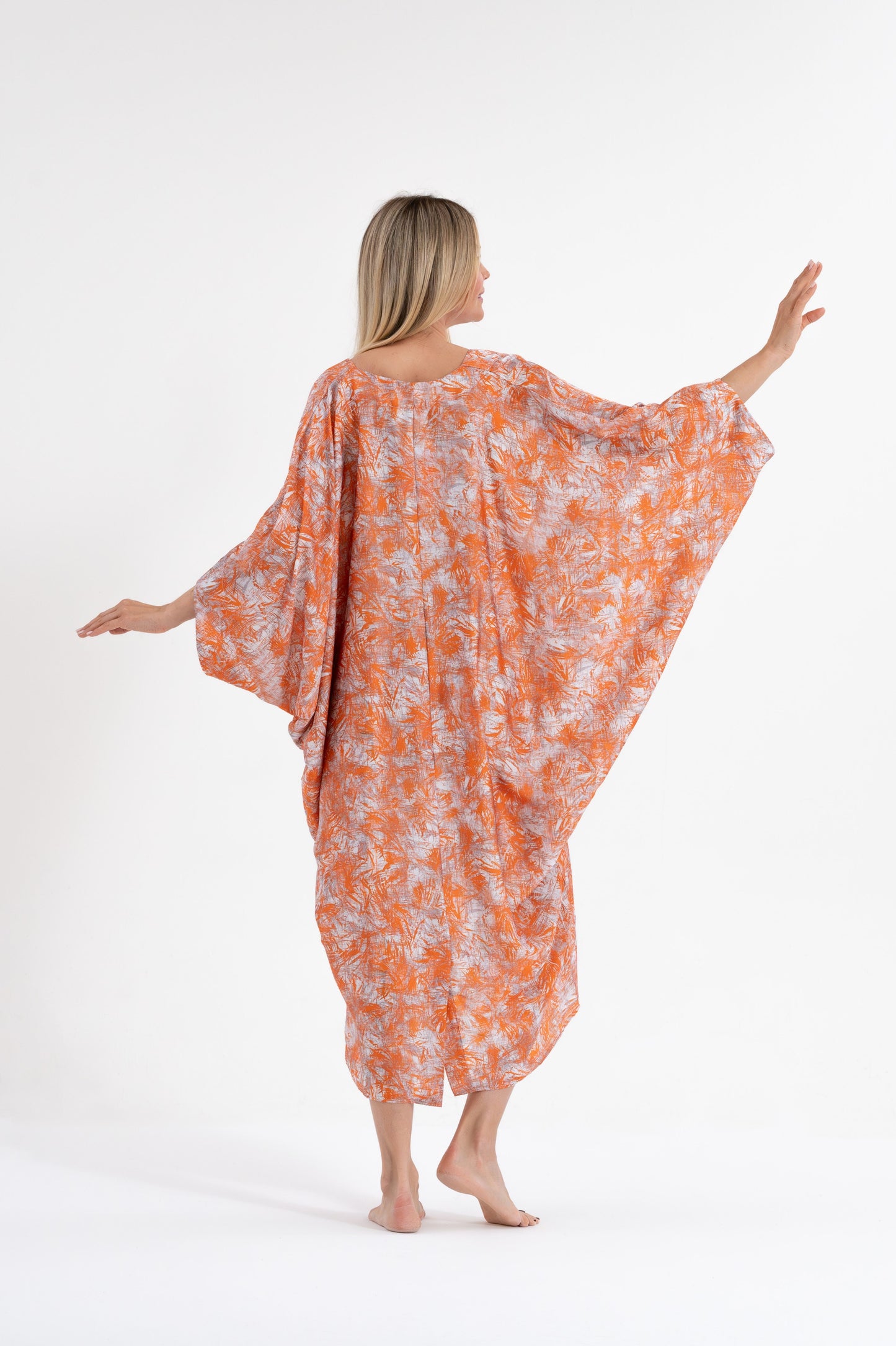 Orange Spritz Modern Kaftan