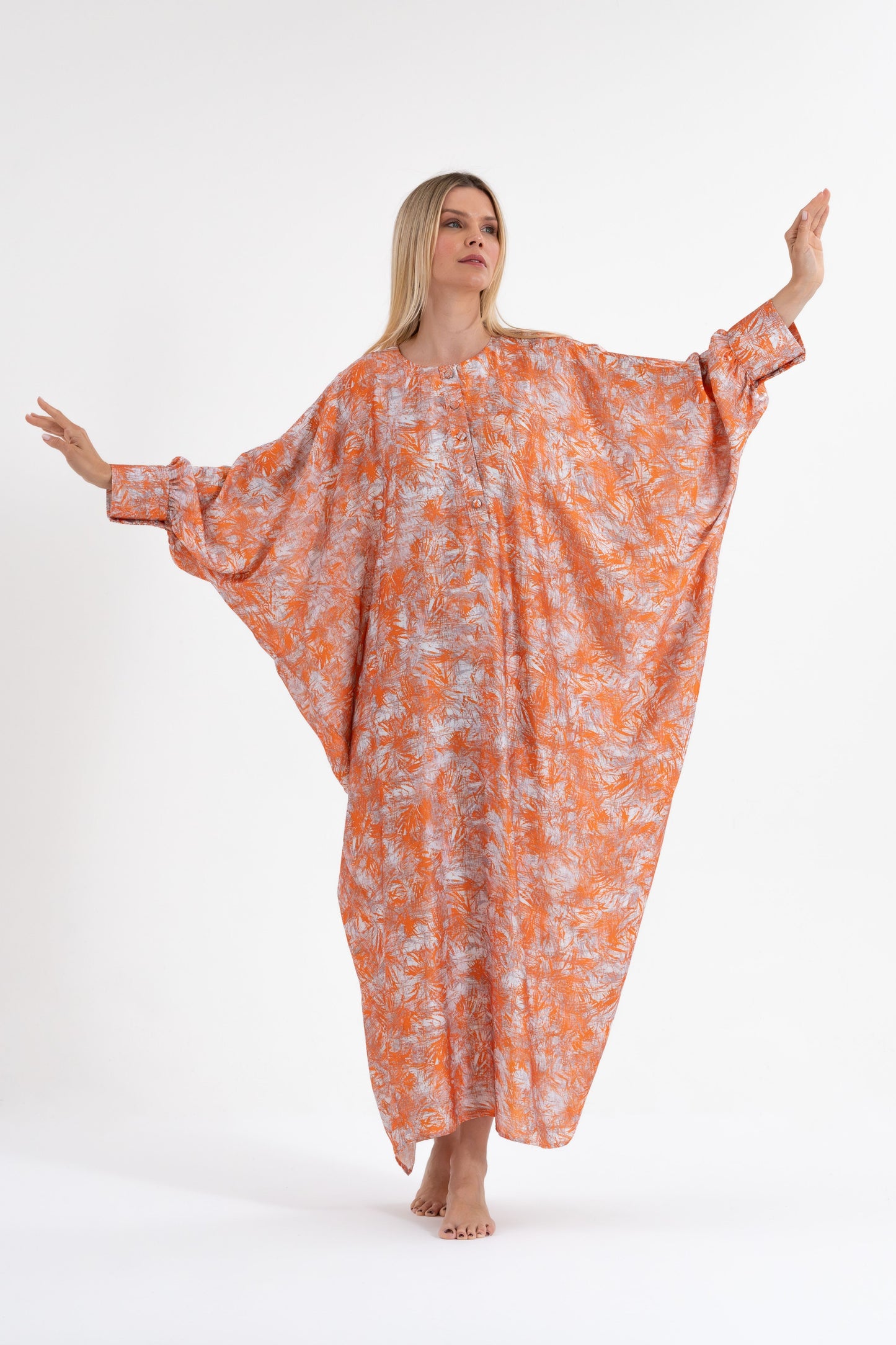 Orange Spritz Traditional Kaftan