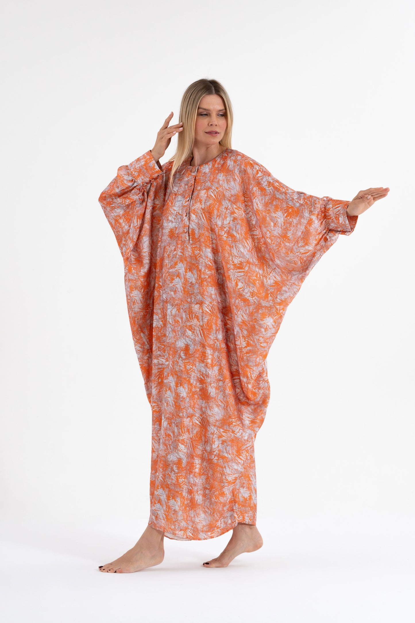 Orange Spritz Traditional Kaftan