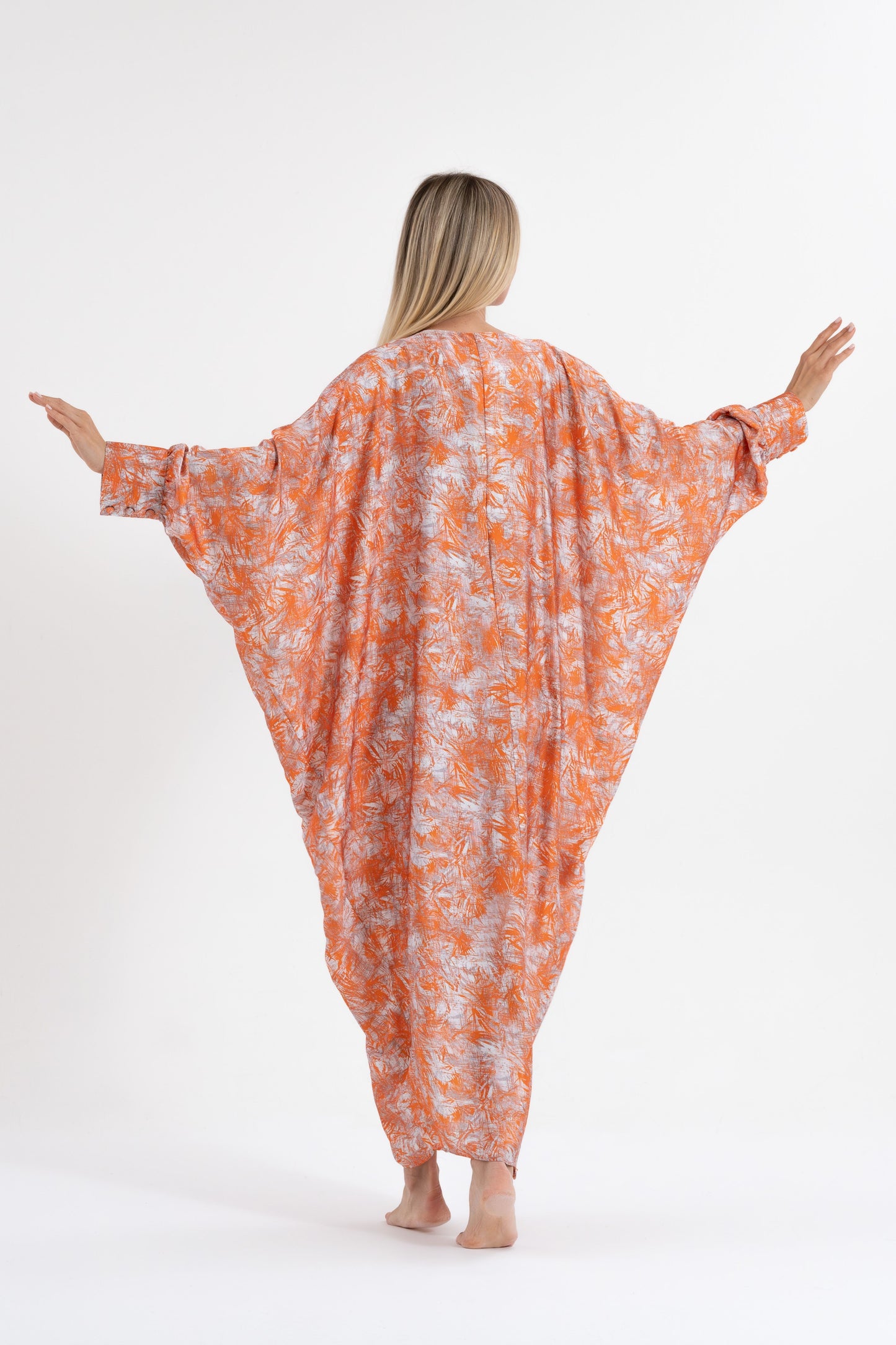 Orange Spritz Traditional Kaftan