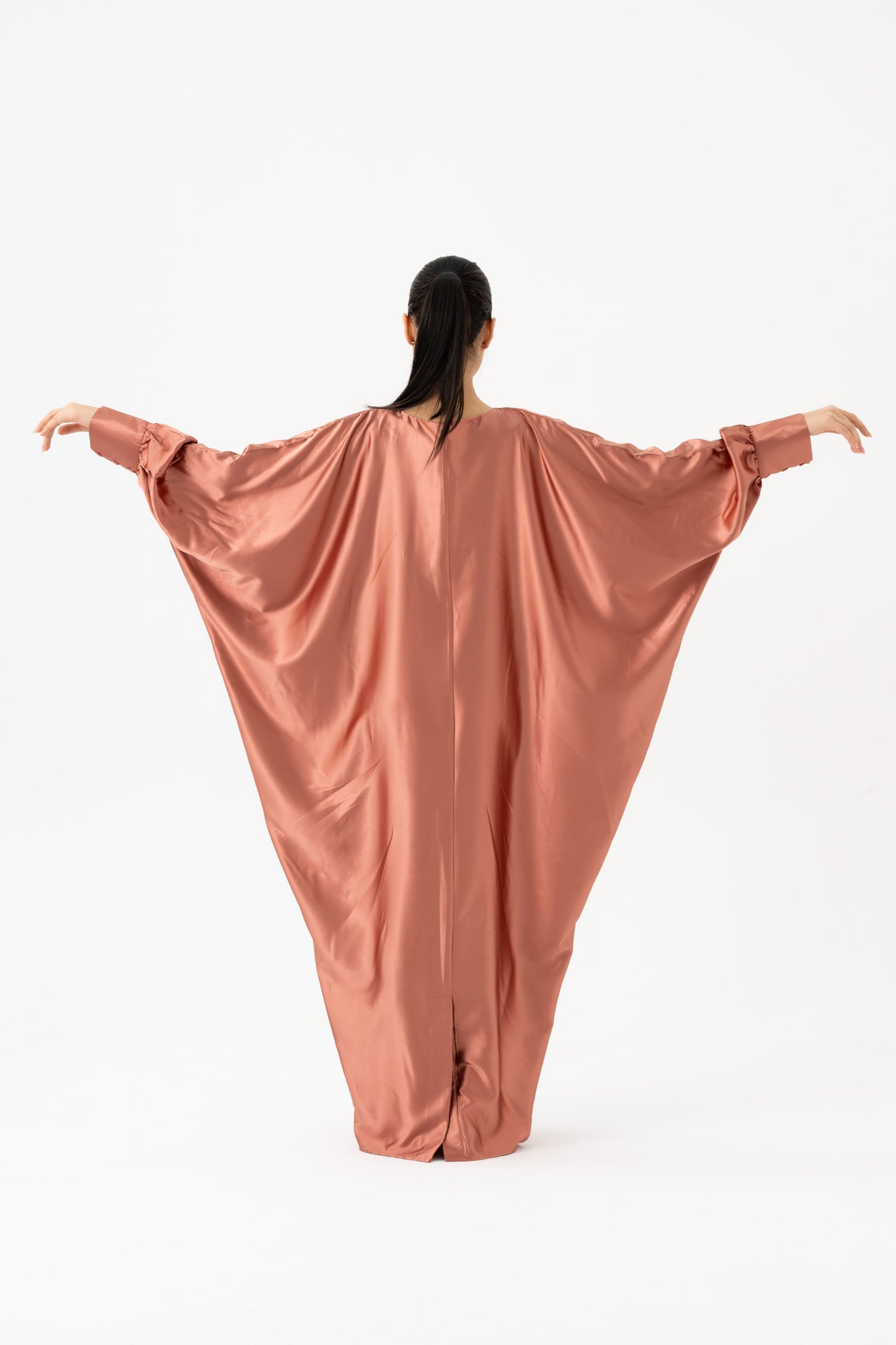 Sunset Rose Golden Traditional Kaftan