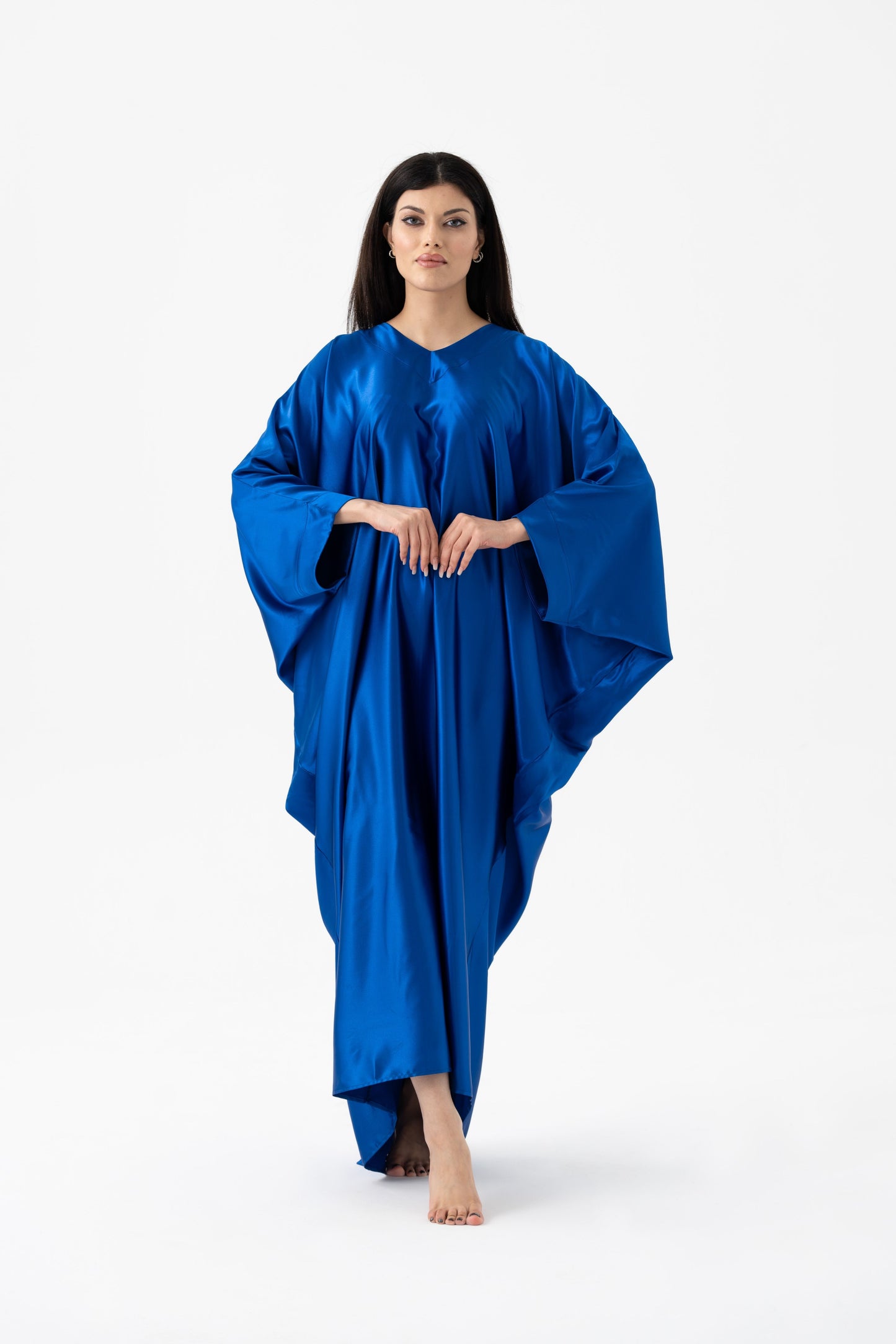 Royal Blue Dinasty Modest Kaftan