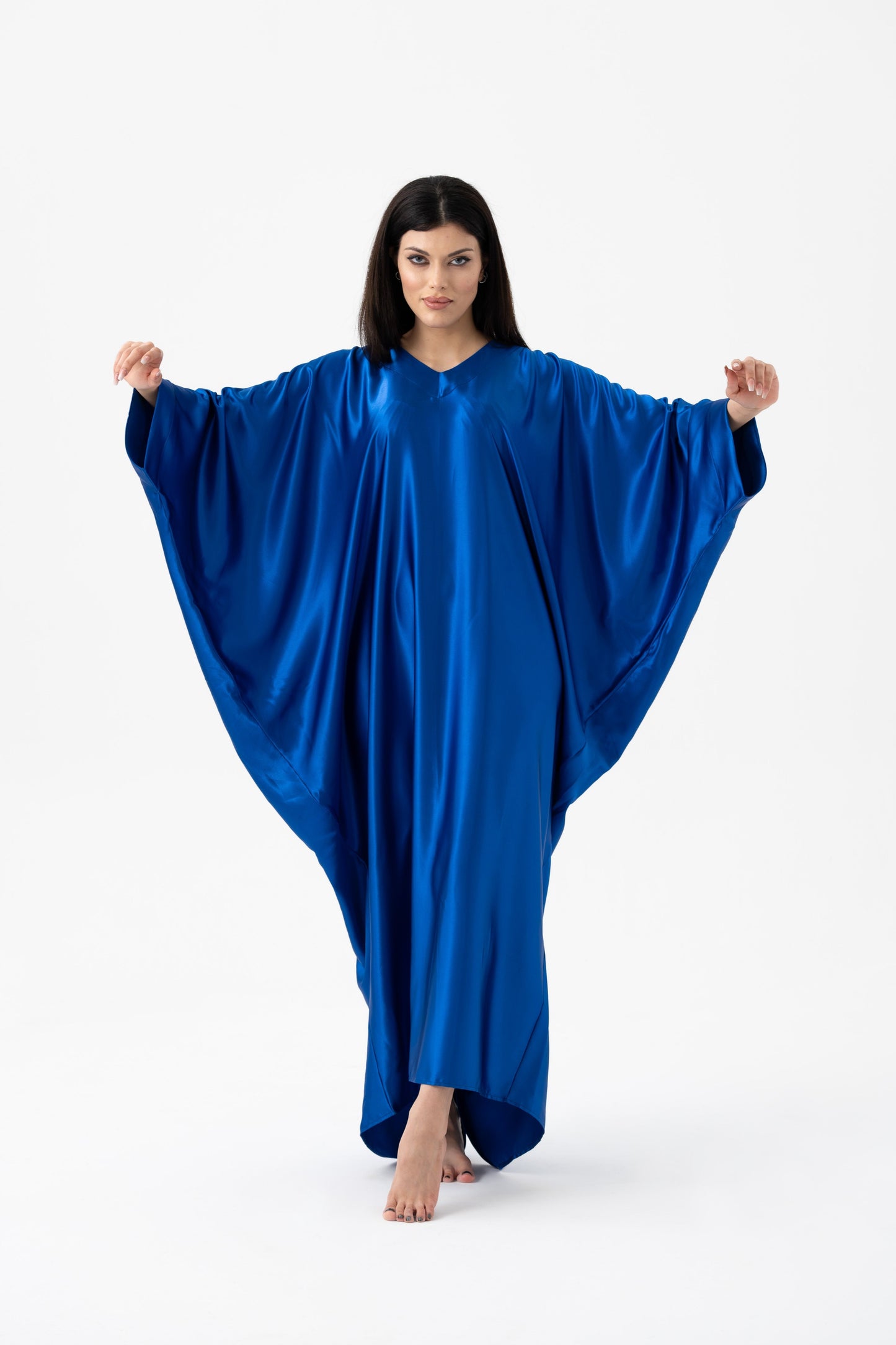 Royal Blue Dinasty Modest Kaftan
