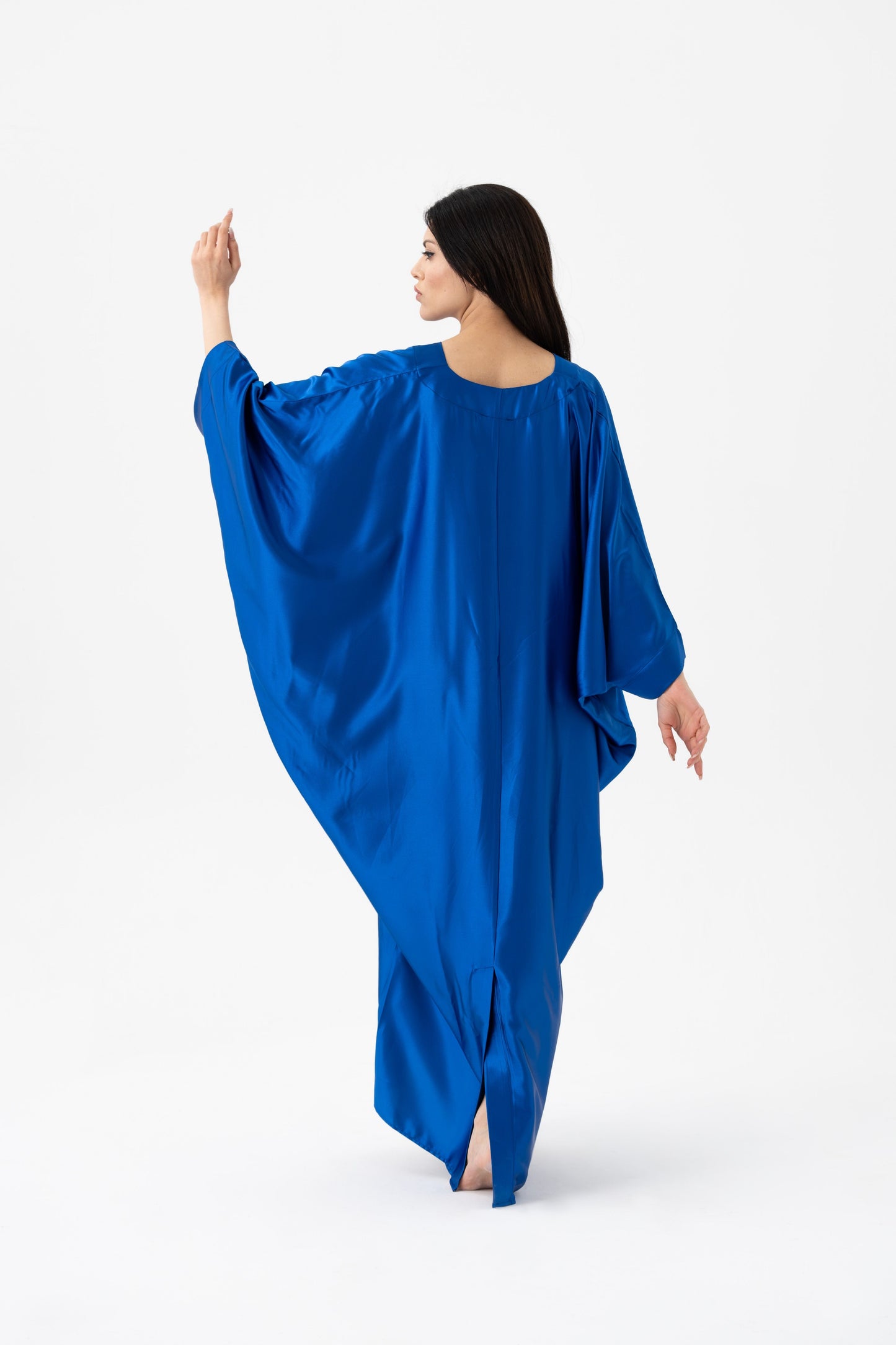 Royal Blue Dinasty Modest Kaftan